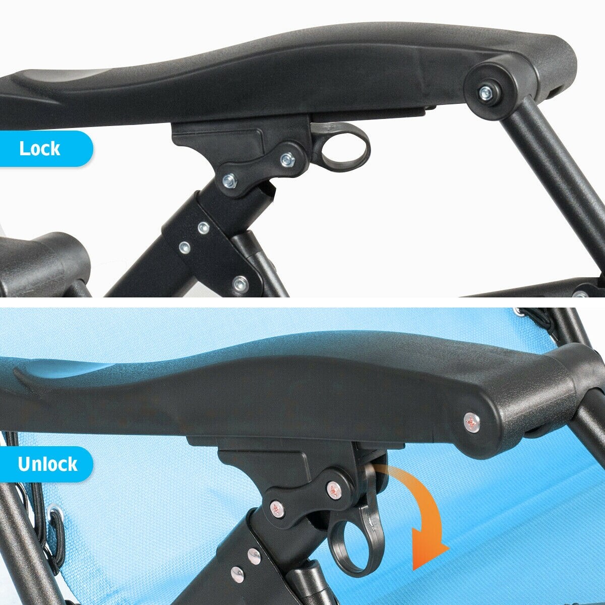 LIVIZA DOJ70265LTBL Beach-Camping-Chairs - View #5