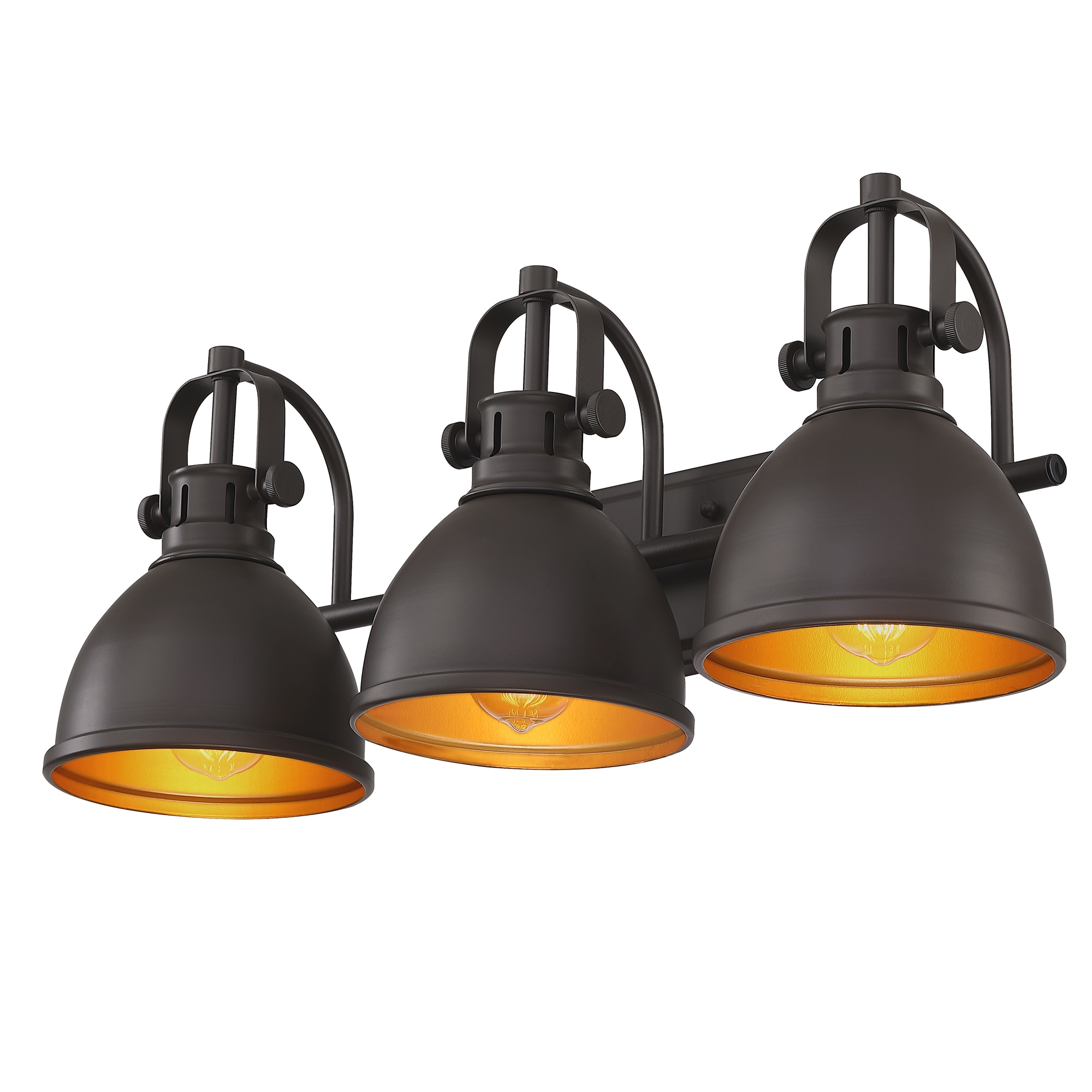 Forclover ALTCH-1853 3-Light Vanity Light 25-in 3 -Light Oil-rubbed Bronze Modern/contemporary Vanity light