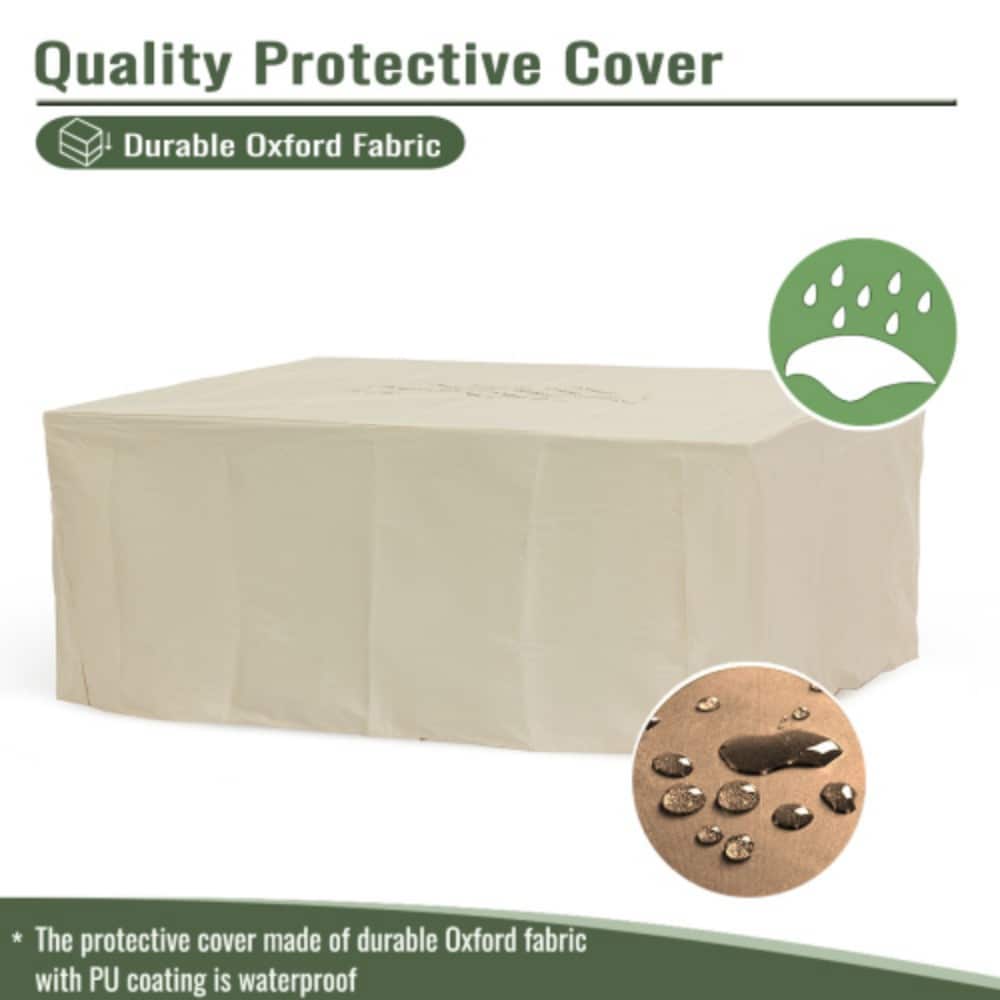 Poly furniture W85367025 Outdoor-Gas-Firepits - View #17