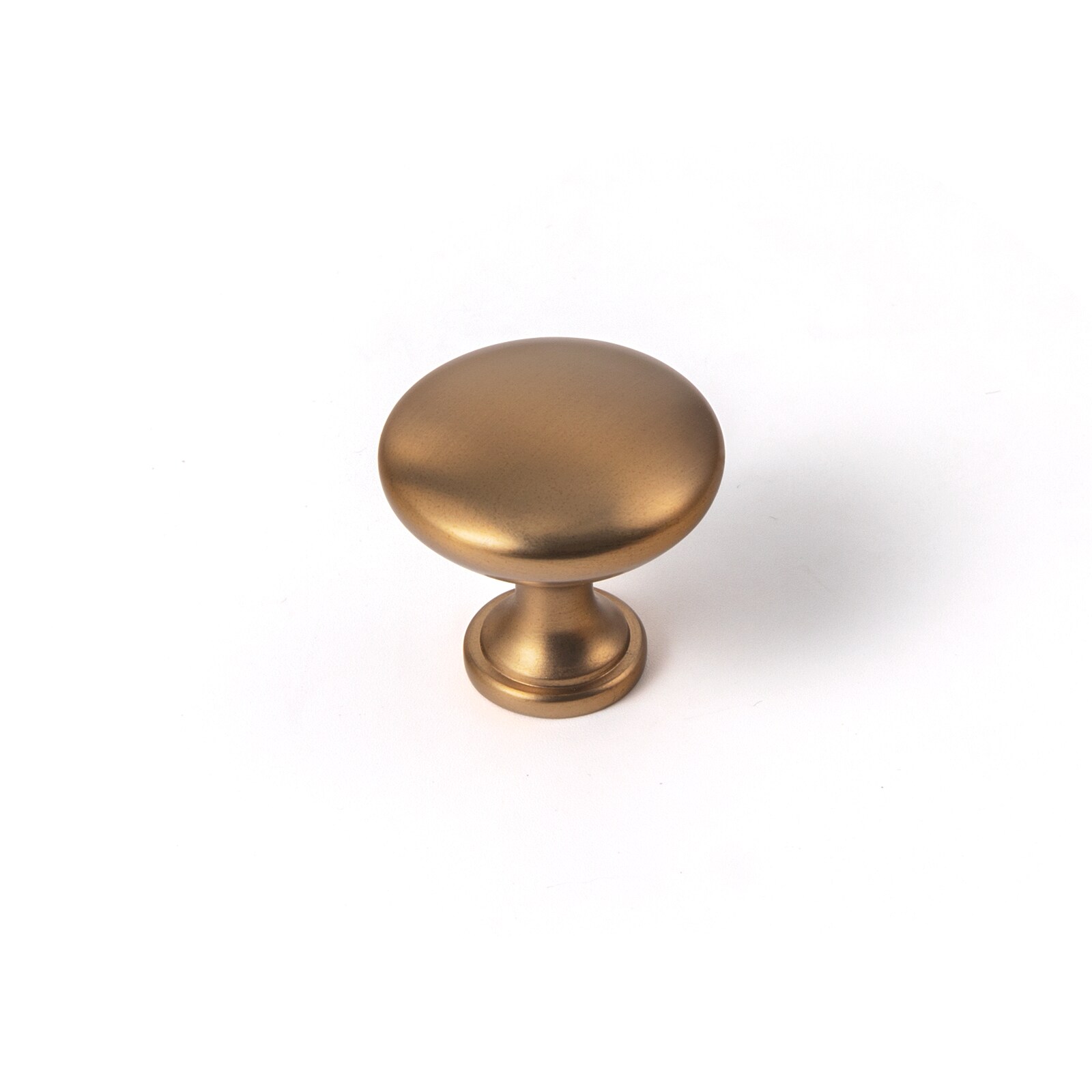 Miaokesen 9338CB-DK 1-1/5-in Dark Champagne Brown Mushroom Modern Cabinet Knob 6 -Pack