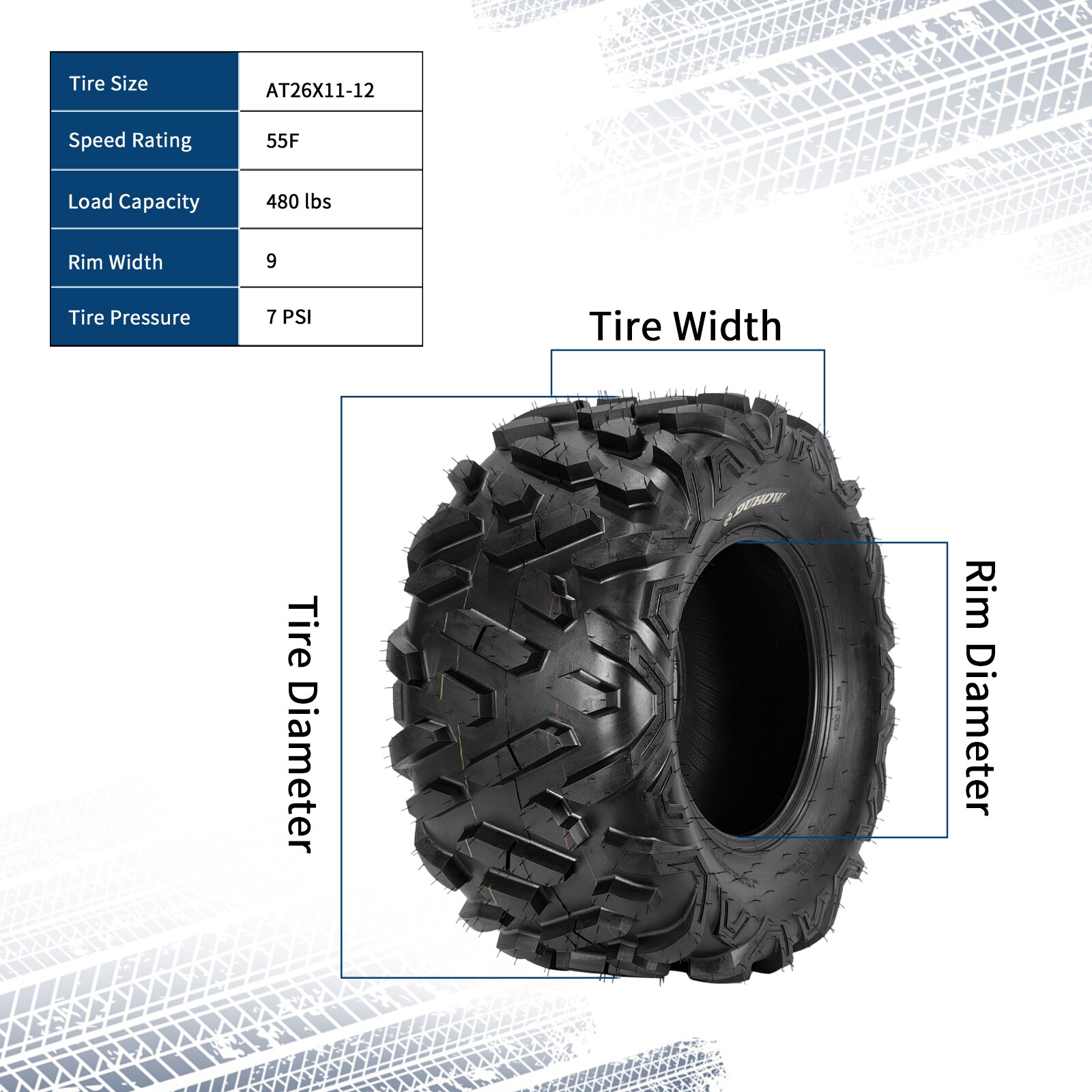 GarveeLife BKC-IEJVPC-OLJ1 Ope-Wheels-And-Tires - View #6