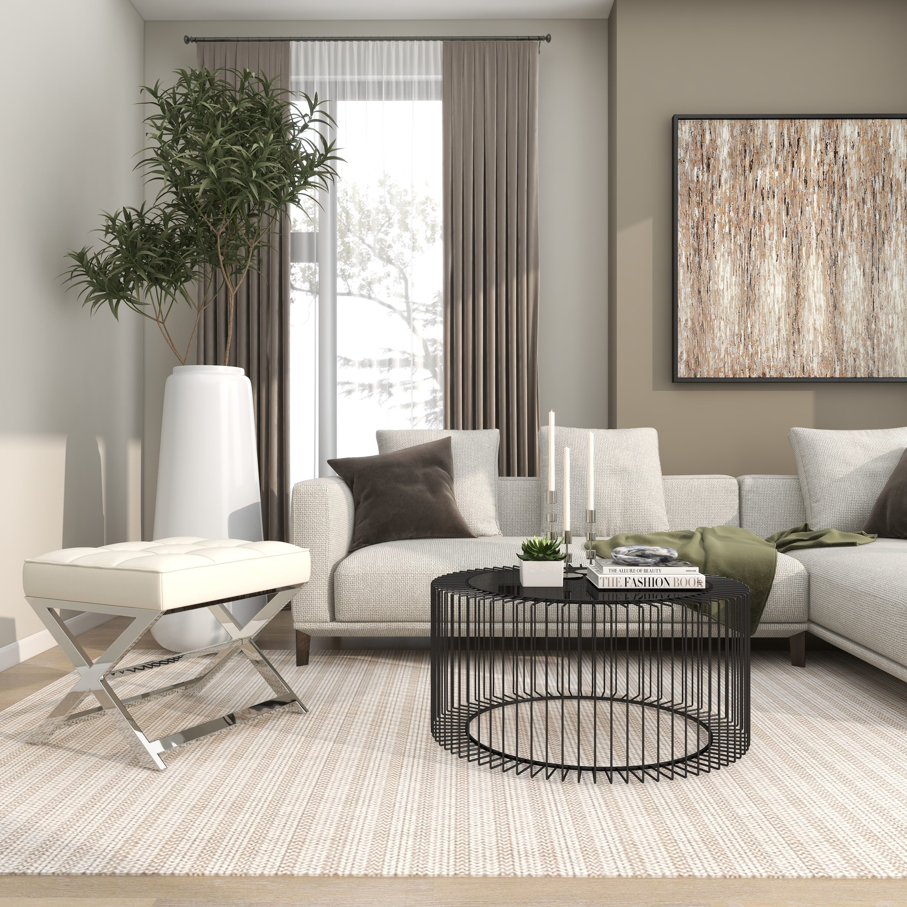 Grayson Lane 820419 Indoor-Ottomans - View #9
