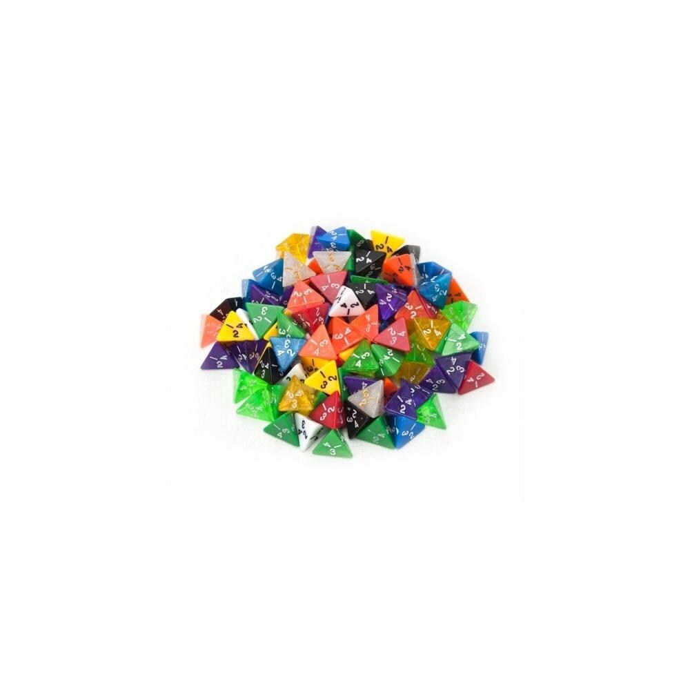 Brybelly Bry Belly GDIC-1001 100 plus Pack of Random D4 Polyhedral