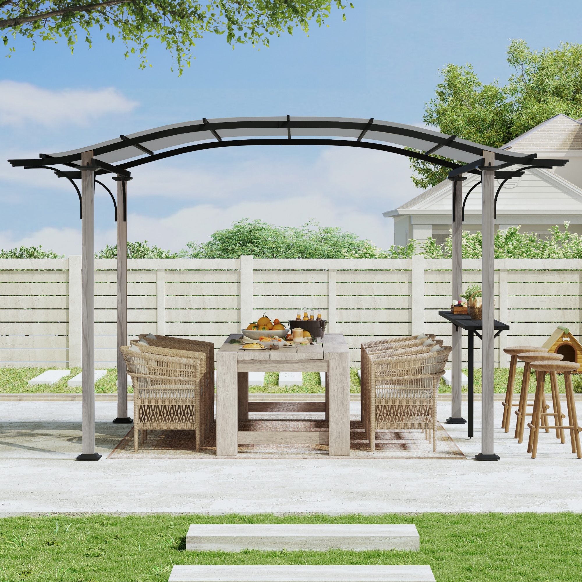  ZPPLWGRB-1013-H-WL3 Pergolas-2 - View #2