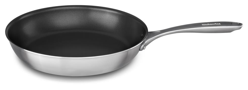 KitchenAid KC2C12NKST 12.4-in Steel Non-Stick Coating Skillet