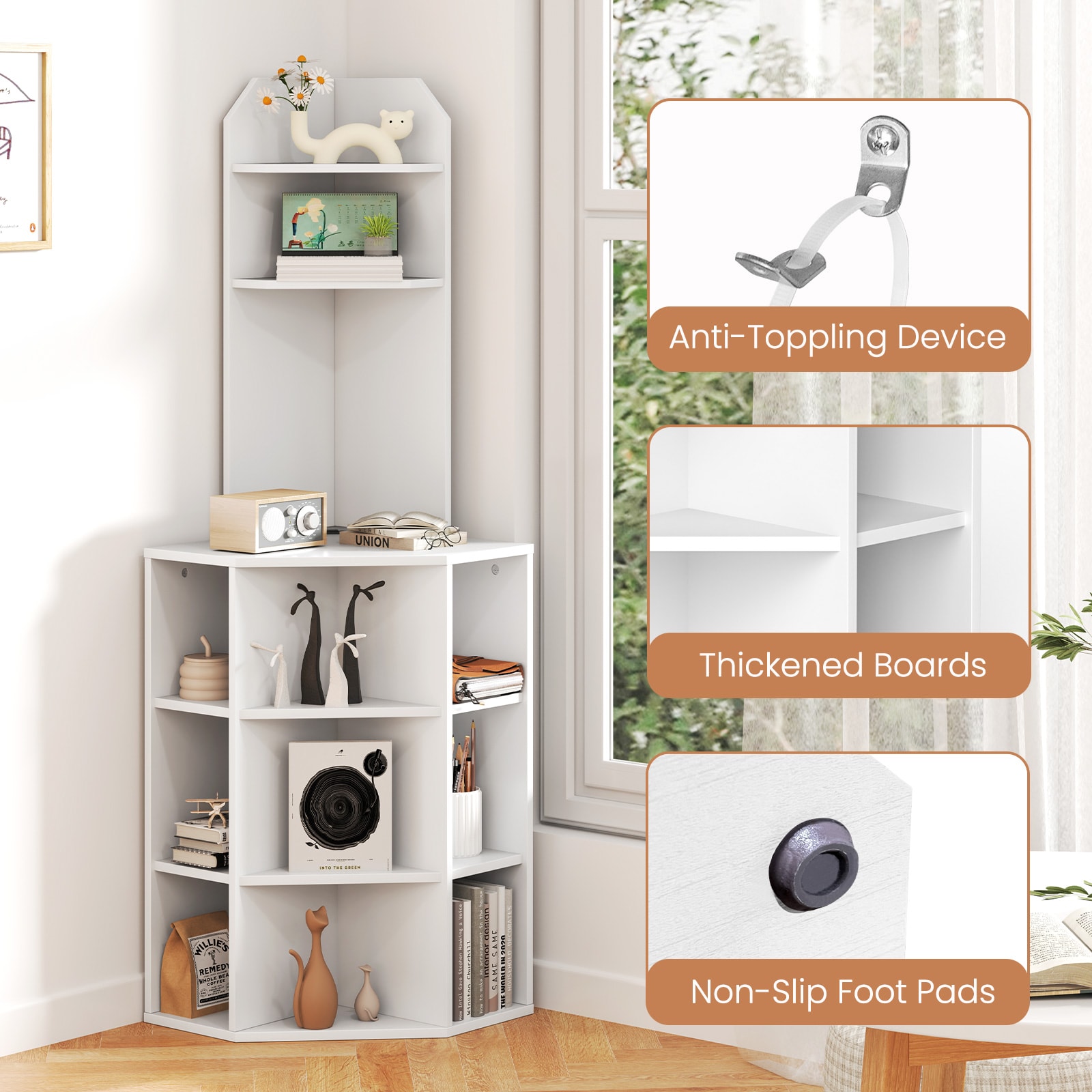 Slickblue D-CO-HW-SU16121VJ bookcases - View #7