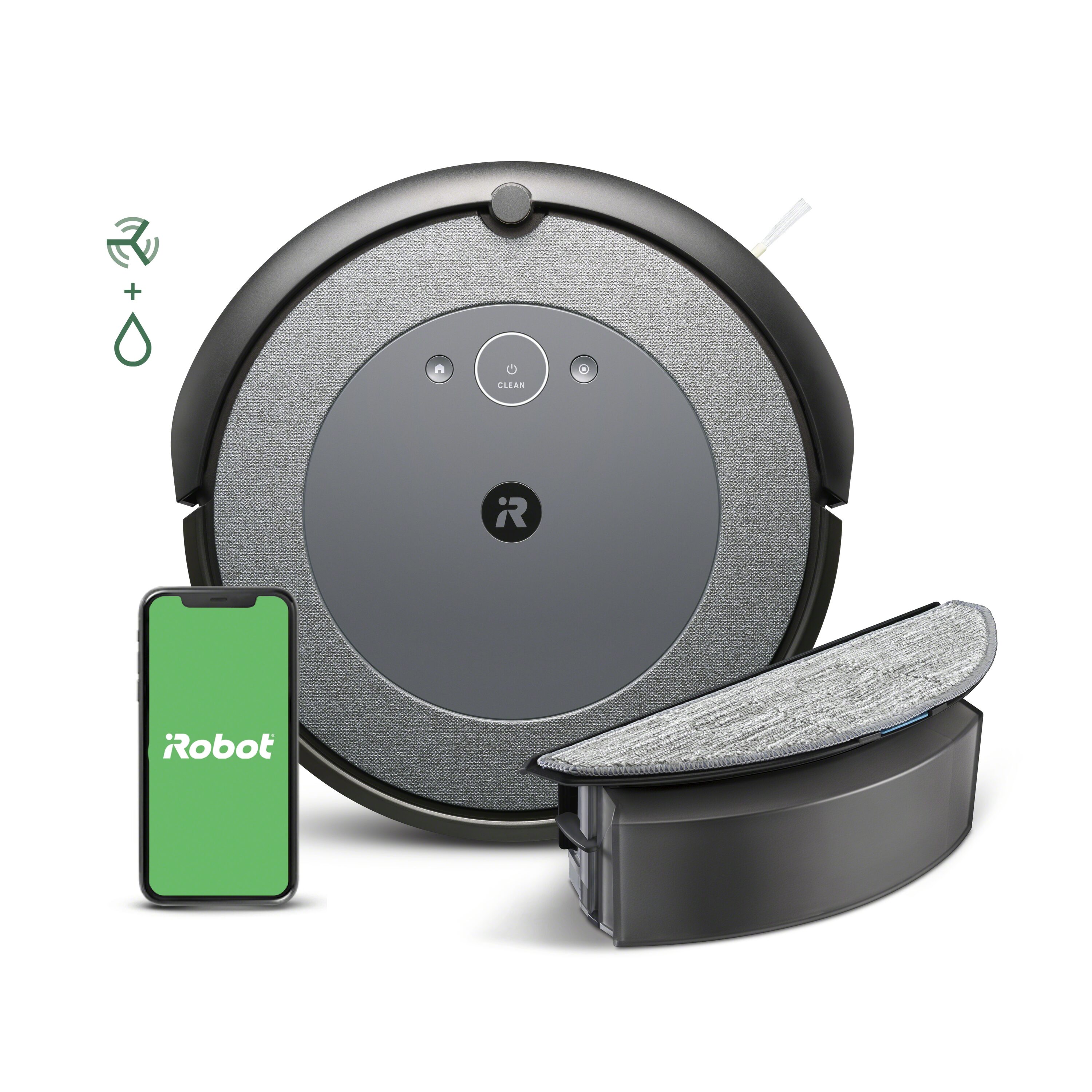 iRobot Roomba Combo i5+ Self-Emptying Robot Vacuum & Mop Woven