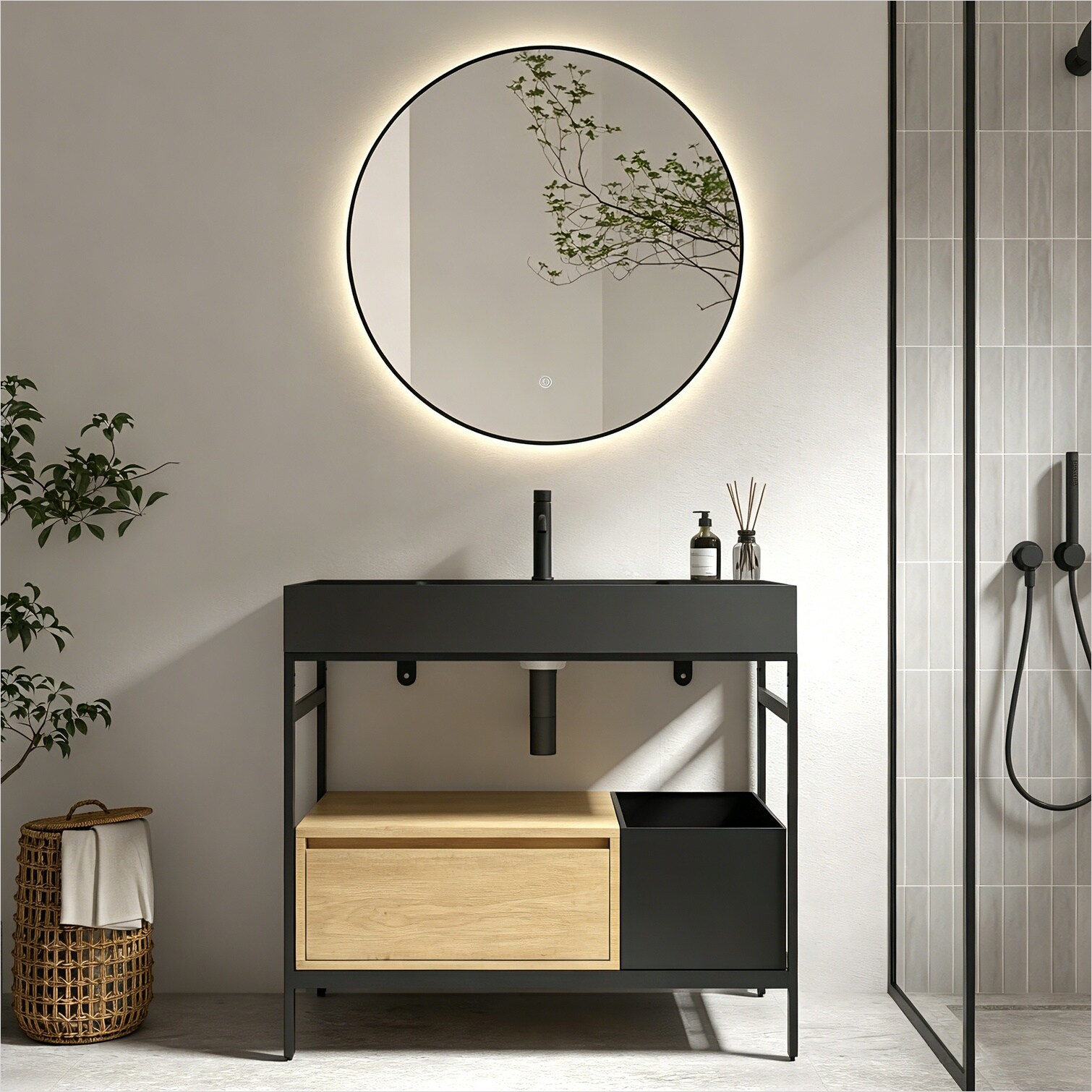 Watnature ZTAQYWFXU5FC Bath-Vanity-Combo - View #2