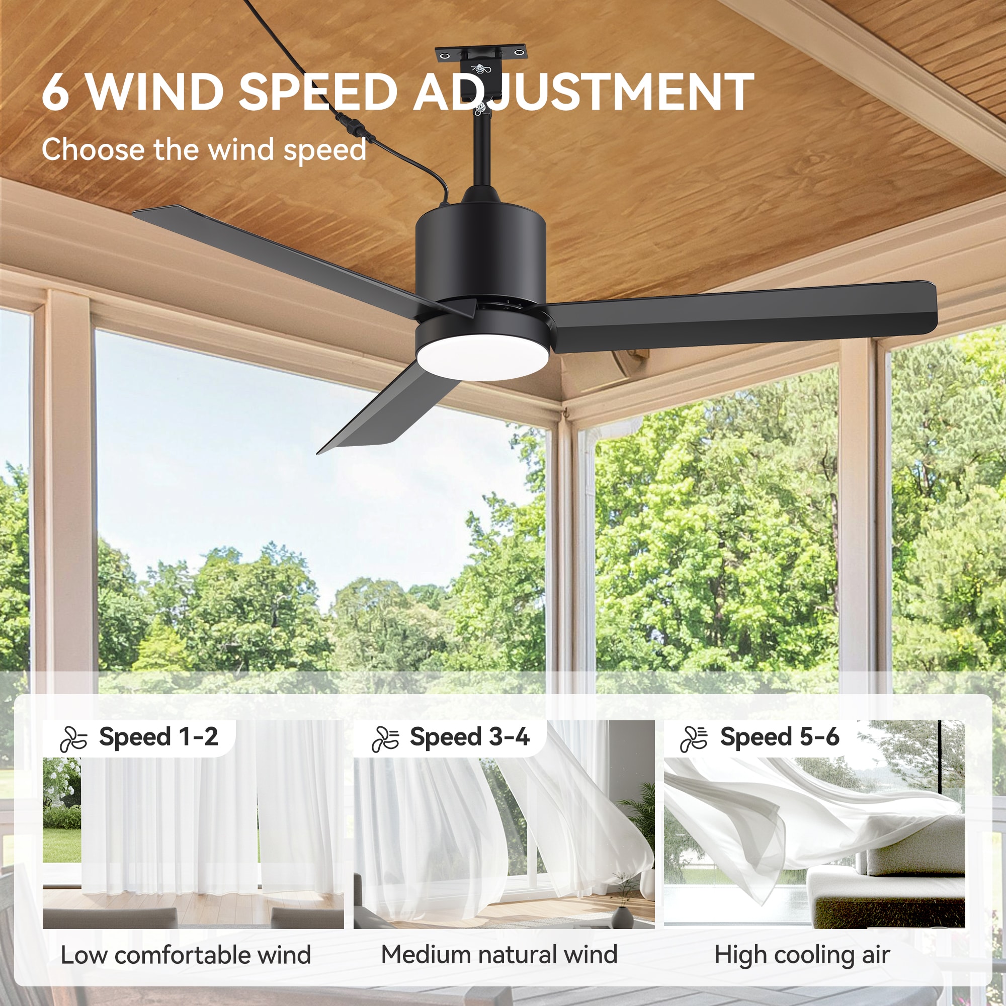 Breezary 35014-WG Ceiling-Fans - View #12