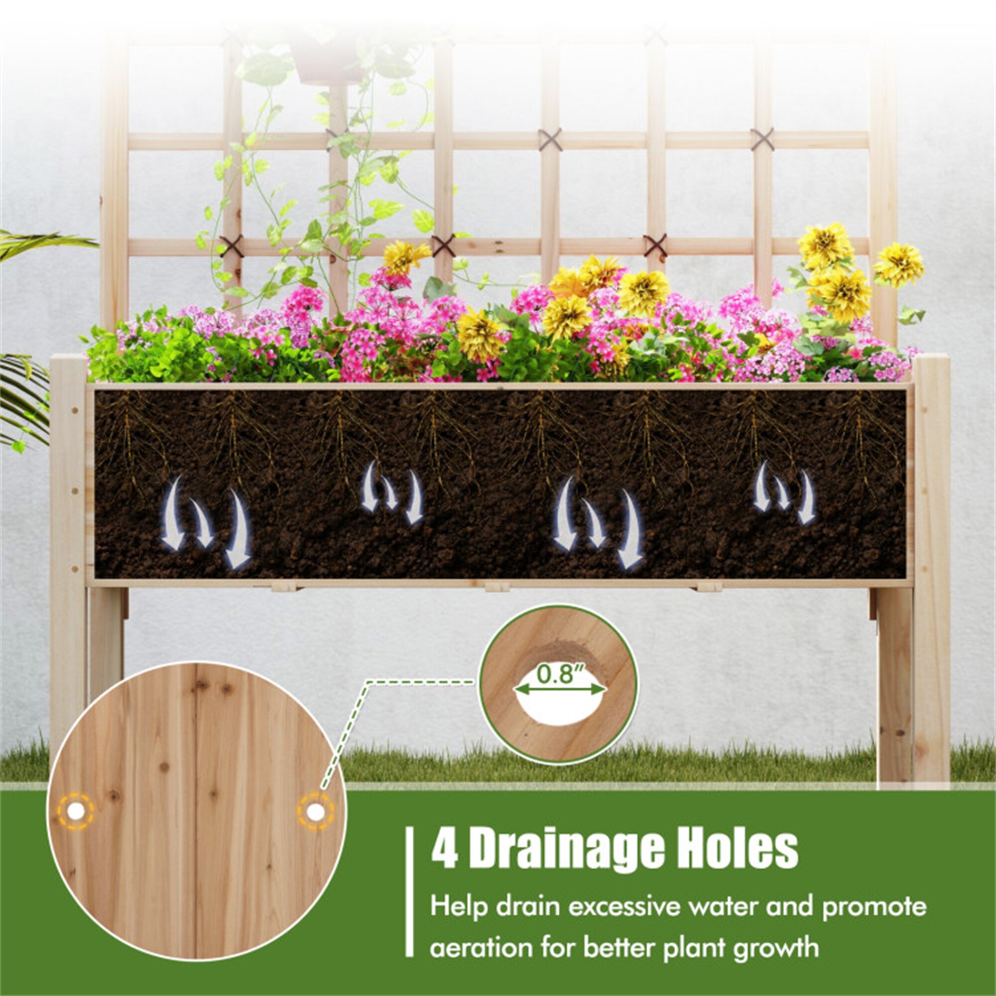 BABOOM BOM-T4342NA-CO Raised-Planter-Boxes - View #8