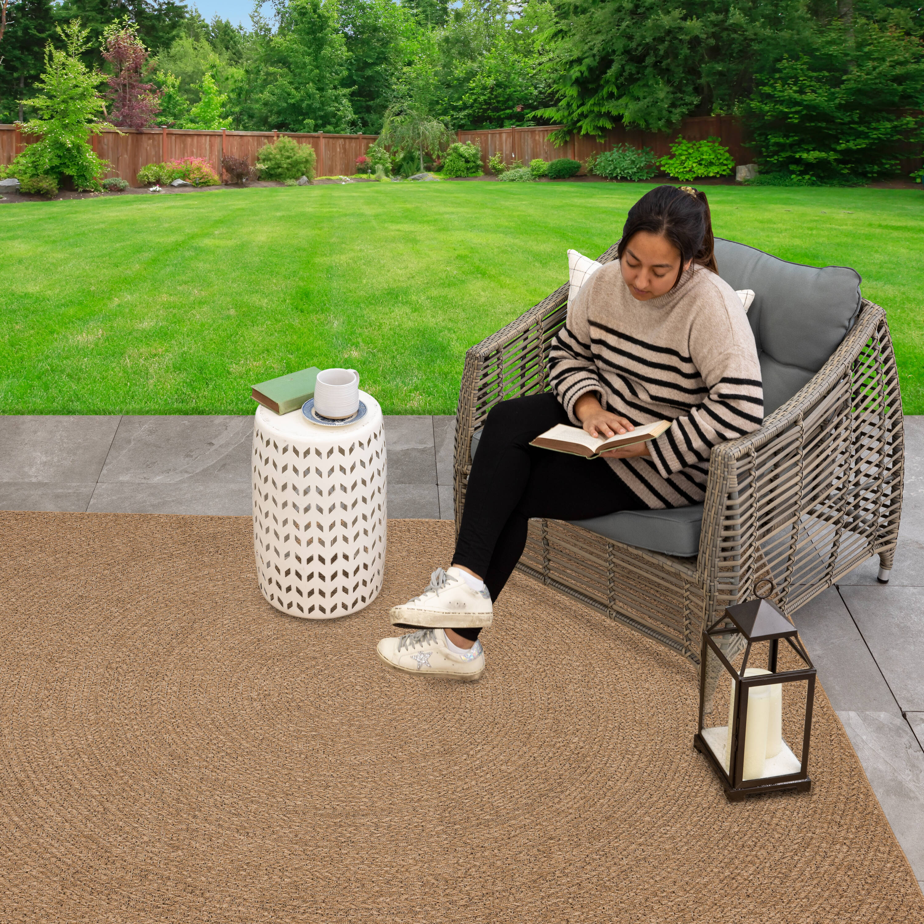 allen + roth with STAINMASTER R1347 101 110144 rugs - View #15