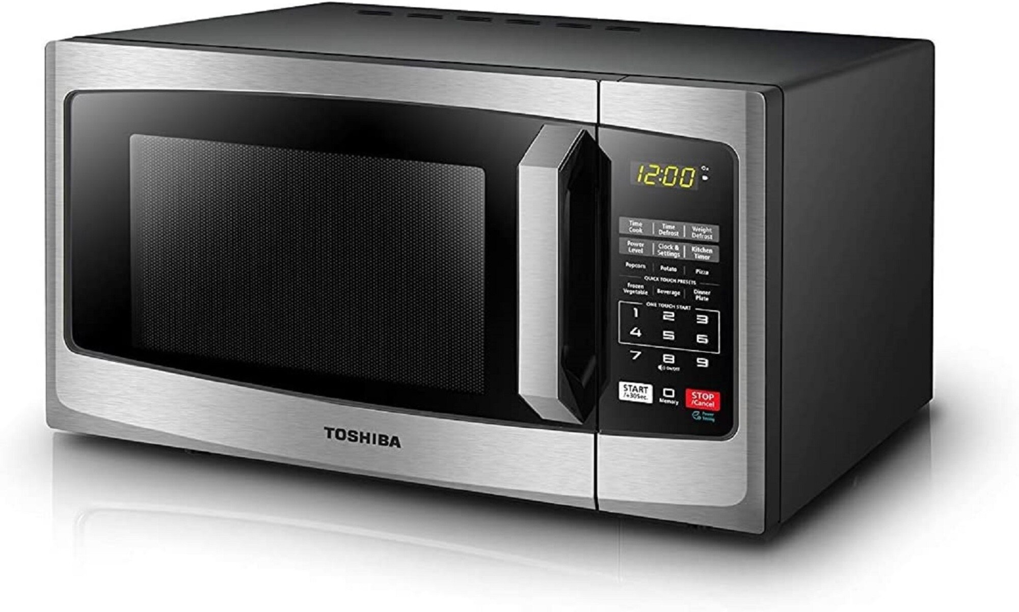 Farberware Countertop Microwave 900 Watts, 0.9 cu ft - Microwave Oven With  LED Lighting and Child Lock - Perfect for Apartments and Dorms - Easy Clean