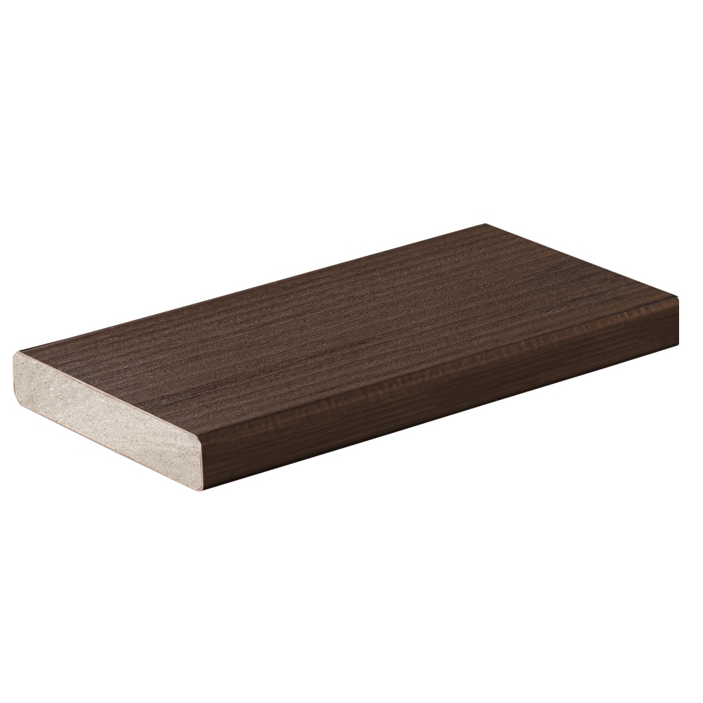 Legacy 5/4-in x 6-in x 20-ft Mocha Square Composite Deck Board in Brown | - TimberTech LC5420M
