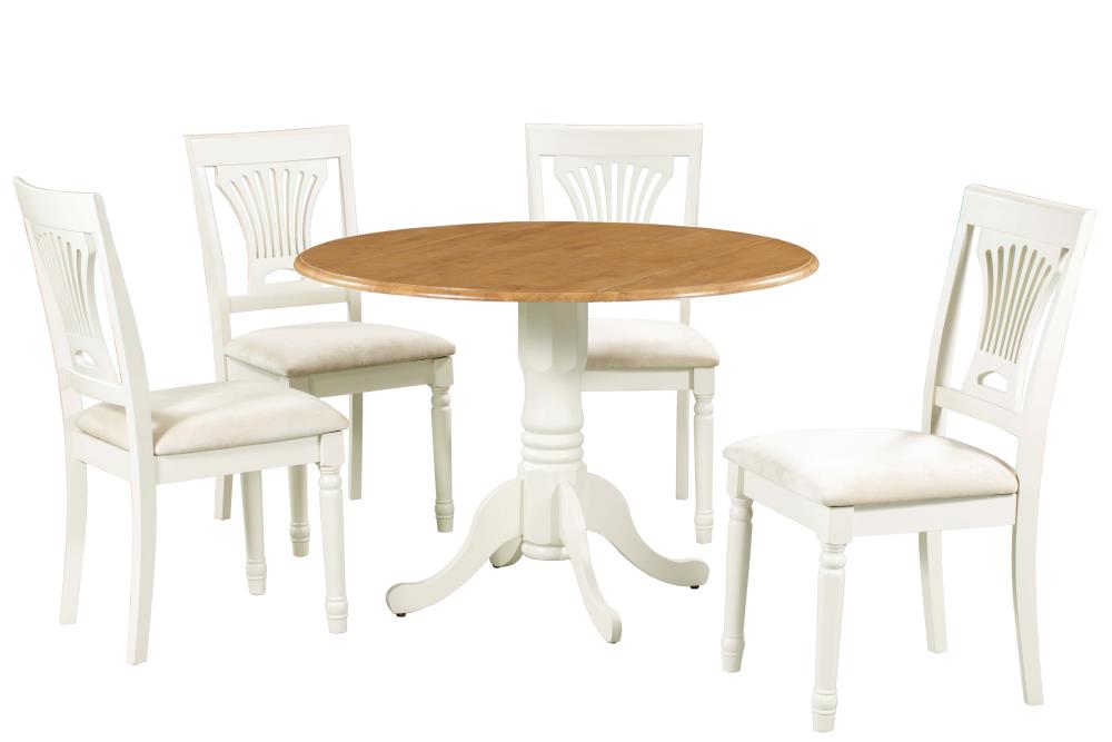 M&D Furniture Mocha Buttermilk Oak Contemporary/Modern Dining Room Set ...