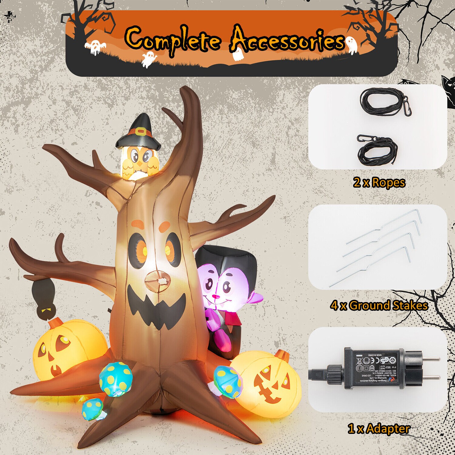 WELLFOR HYG23963US Outdoor-Halloween-Decor - View #4