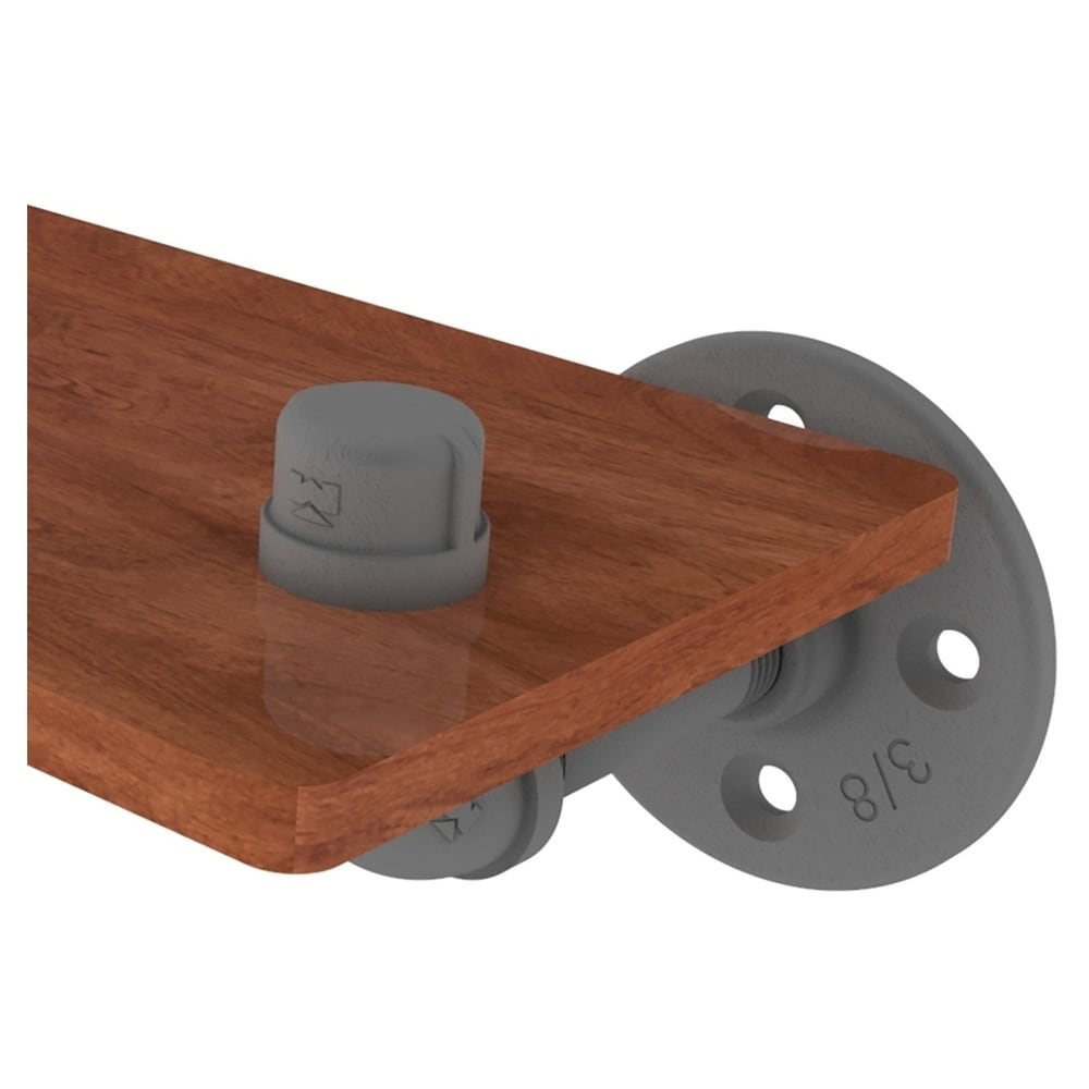 Allied Brass P-450-16-WS-GYM Bathroom-Shelves - View #2