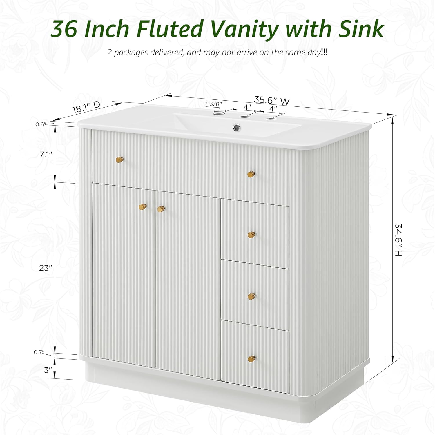 OKD YJ000024-SWT-LS Bath-Vanity-Combo - View #7