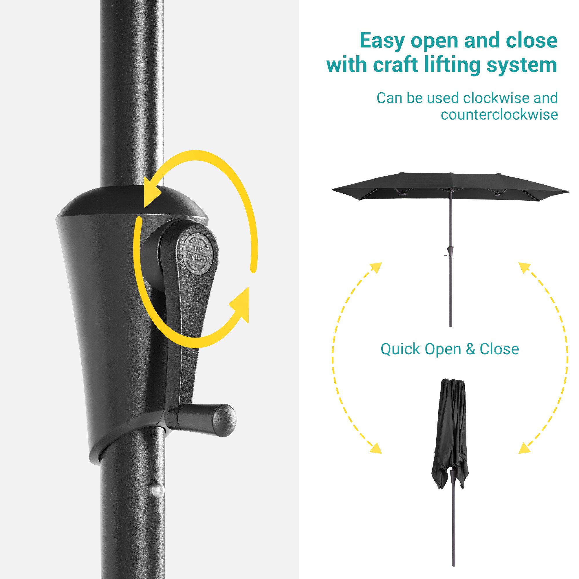 Sonkuki SD-TJ10BK Umbrellas-2 - View #5