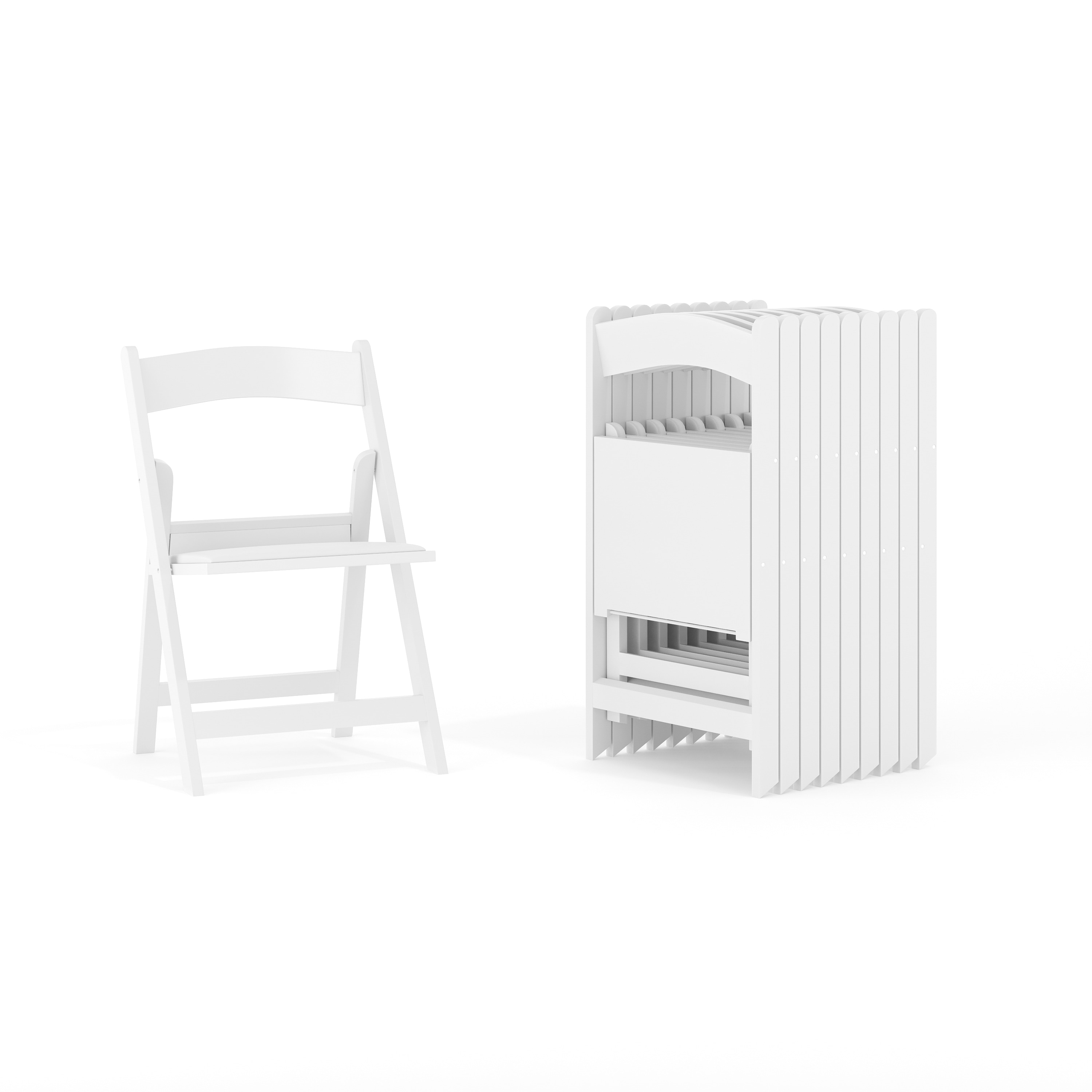Flash Furniture 21-Inches White Kids Accent Chair