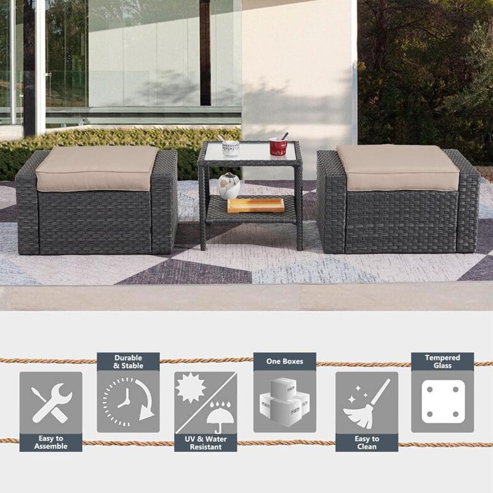 Bayfeve BF-5323HNM Patio-Conversation-Sets - View #3