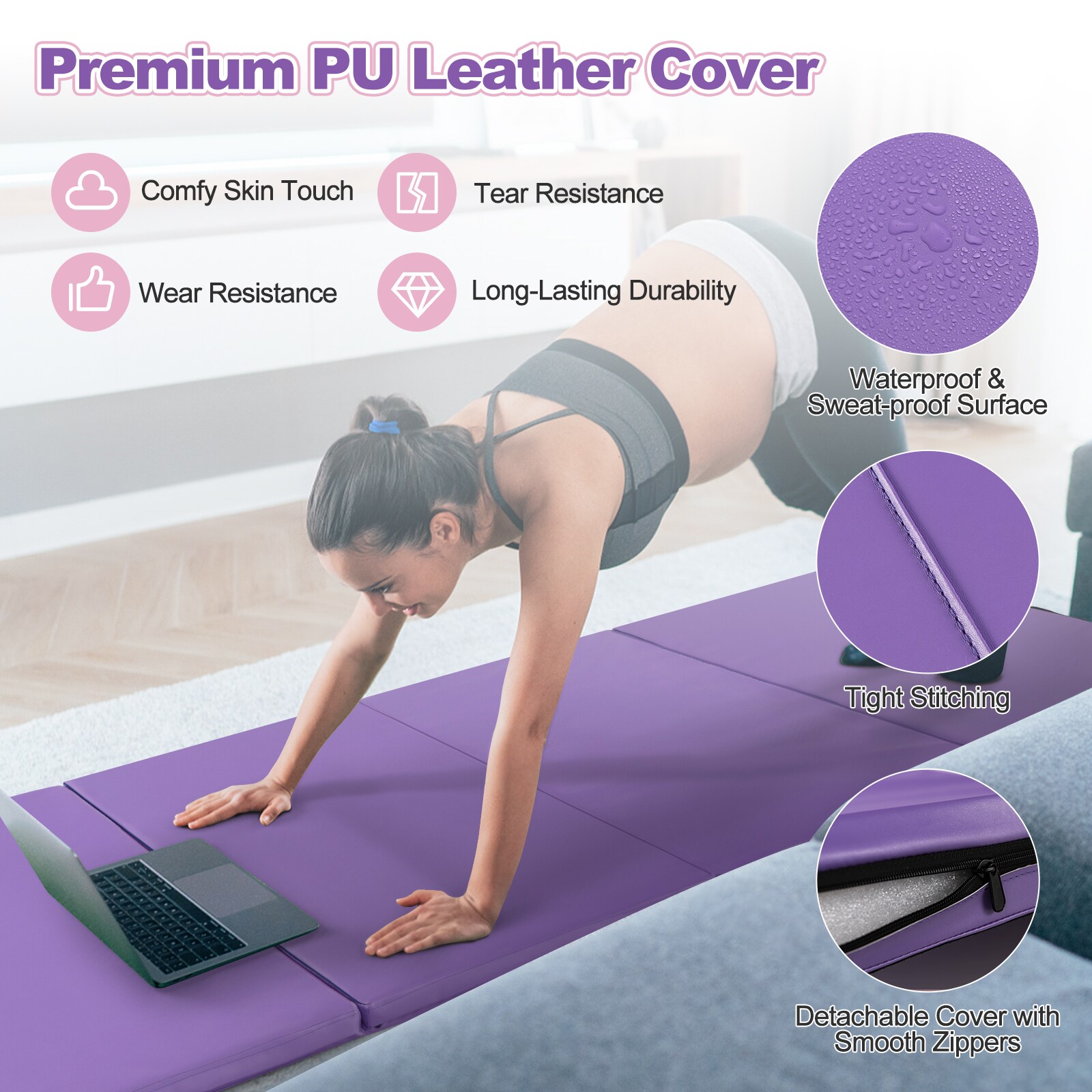 Slickblue D-CO-SZ78001HF Fitness-Equipment-Mats - View #7