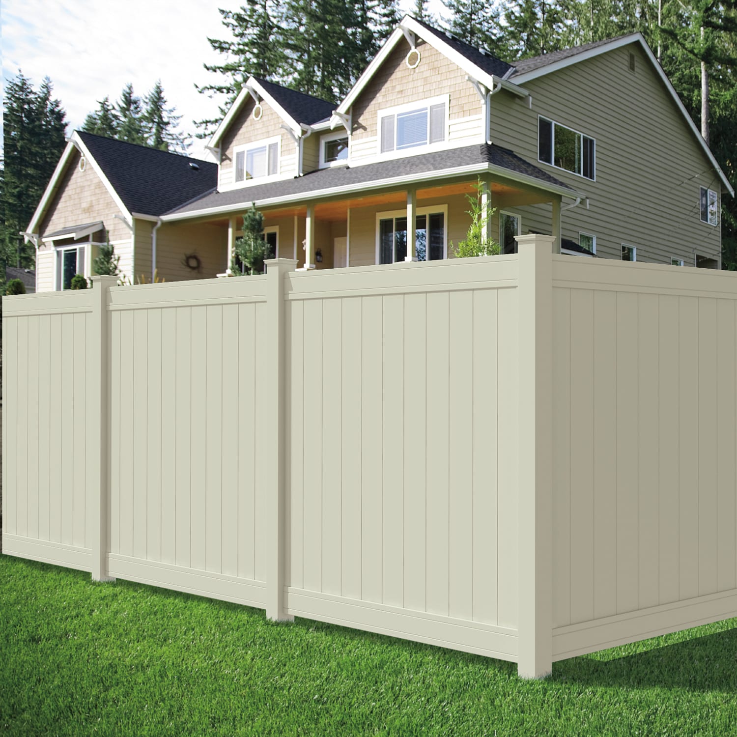 Outdoor Essentials 118663 Vinyl-Fence-Panels - View #5