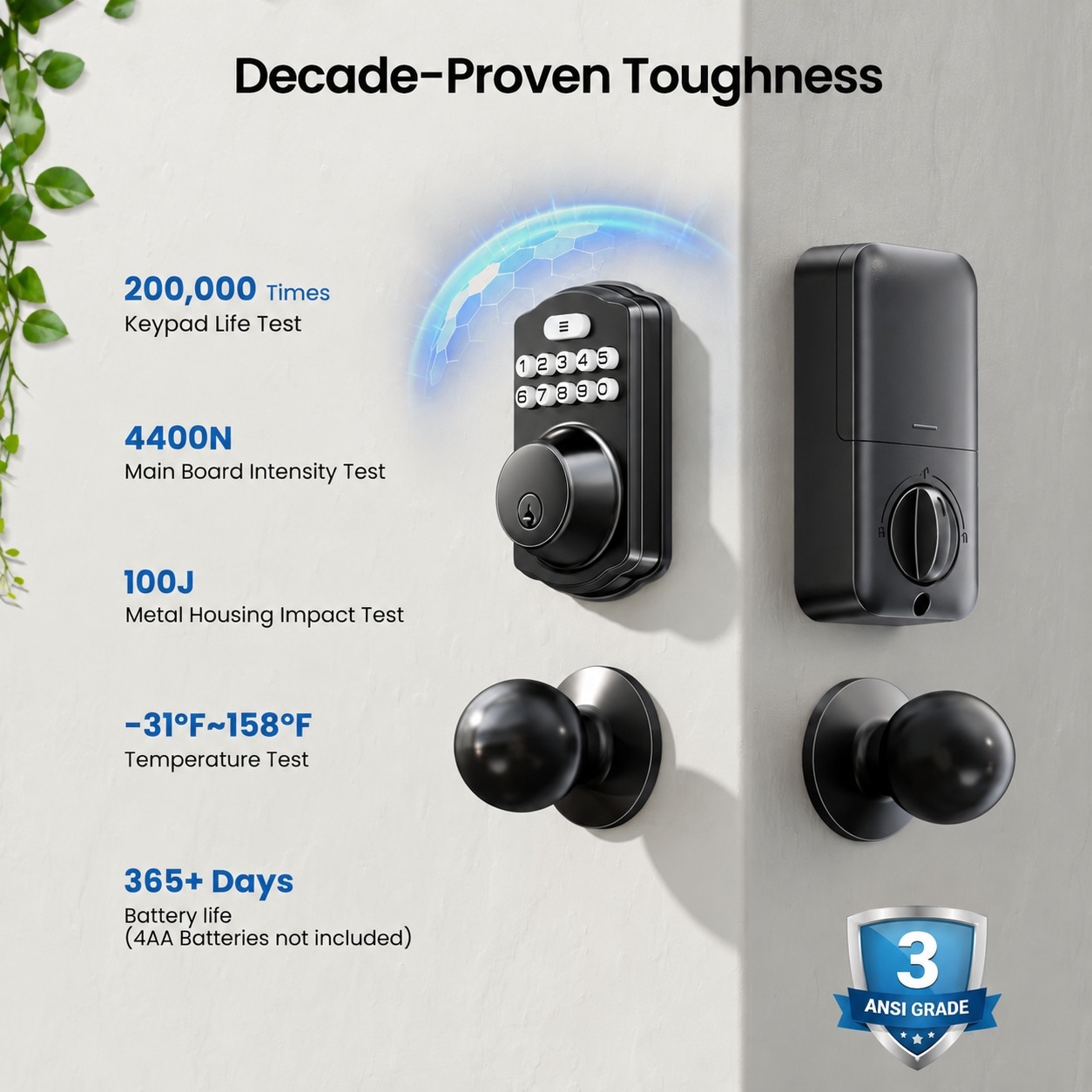 Oyezvary LOZ0803O101 Electronic-Door-Locks - View #5