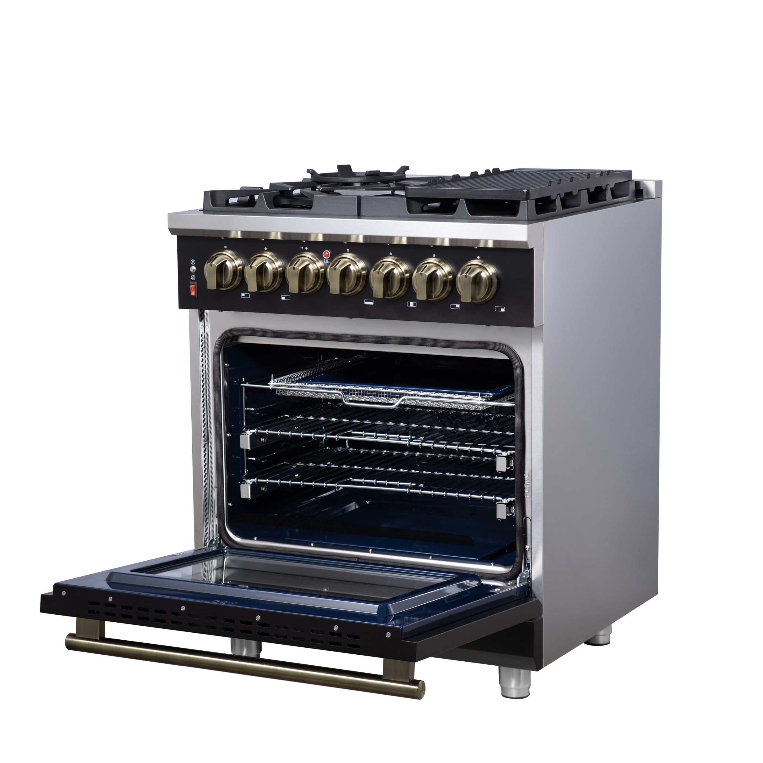 FORNO FFSGS6125-30BLK Dual-Fuel-Ranges - View #5