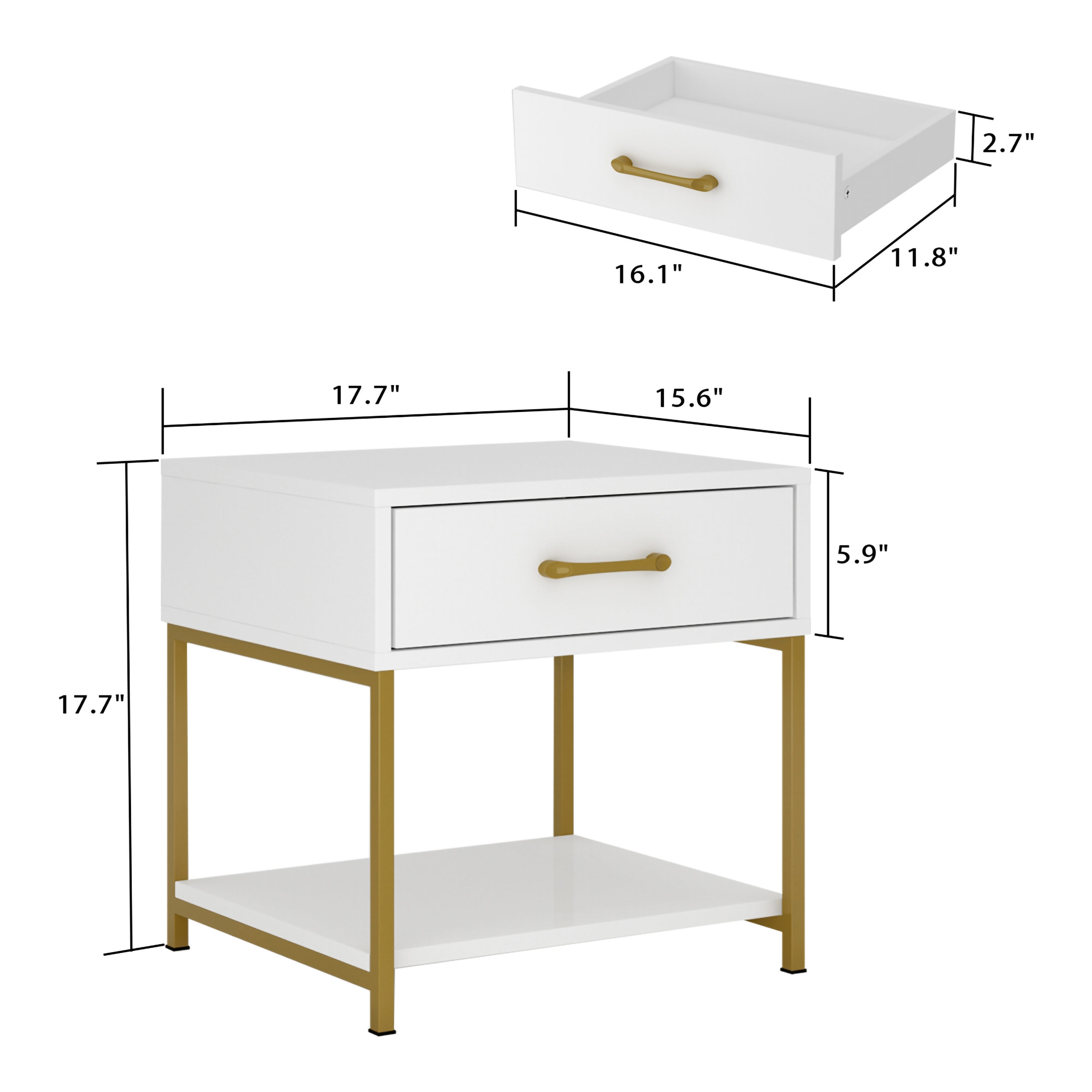 FUFU&GAGA LJY-KF200148-05 nightstands - View #6