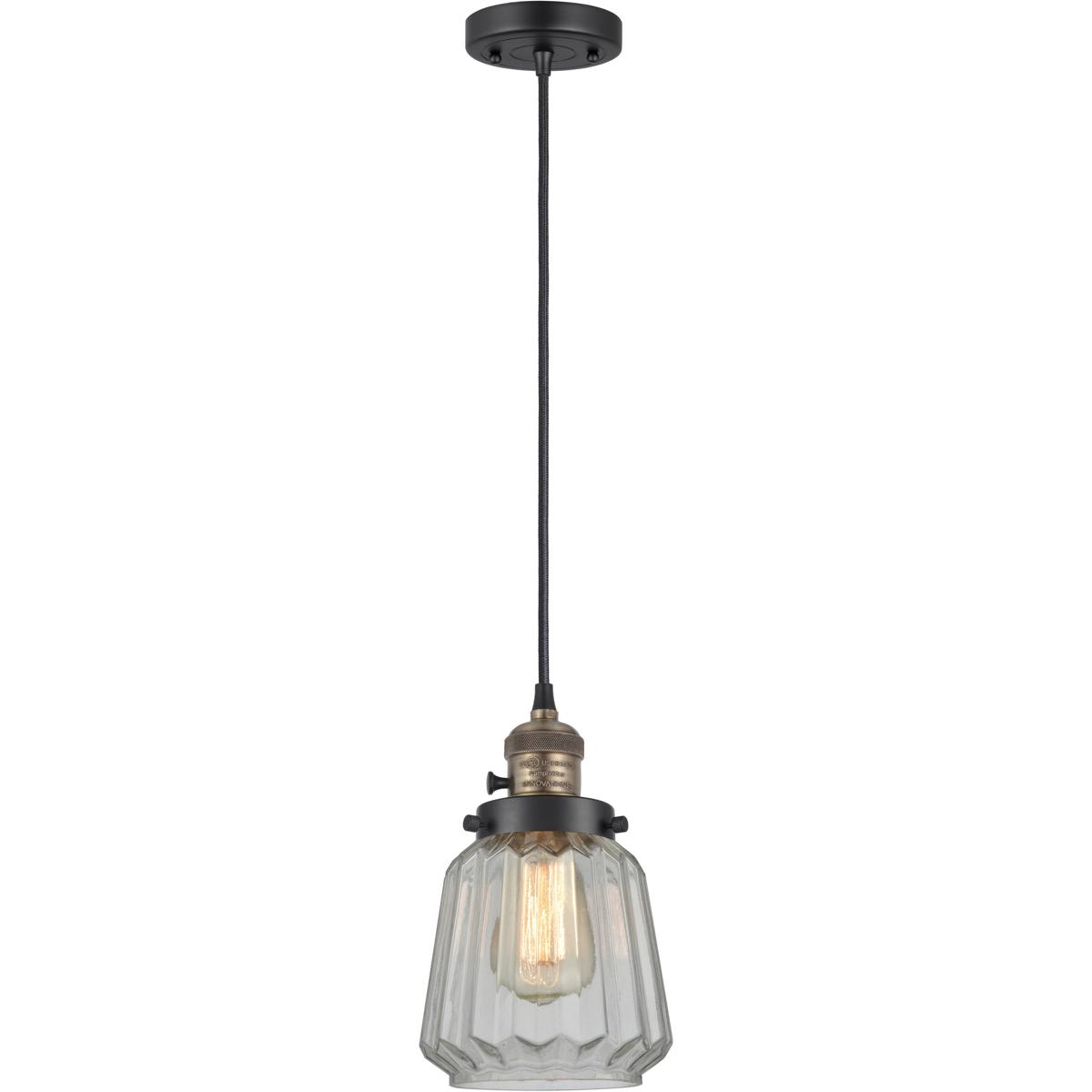 Innovations Lighting 2343421 201CSW-BAB-G142 Franklin Restoration Chatham Mini Pendant