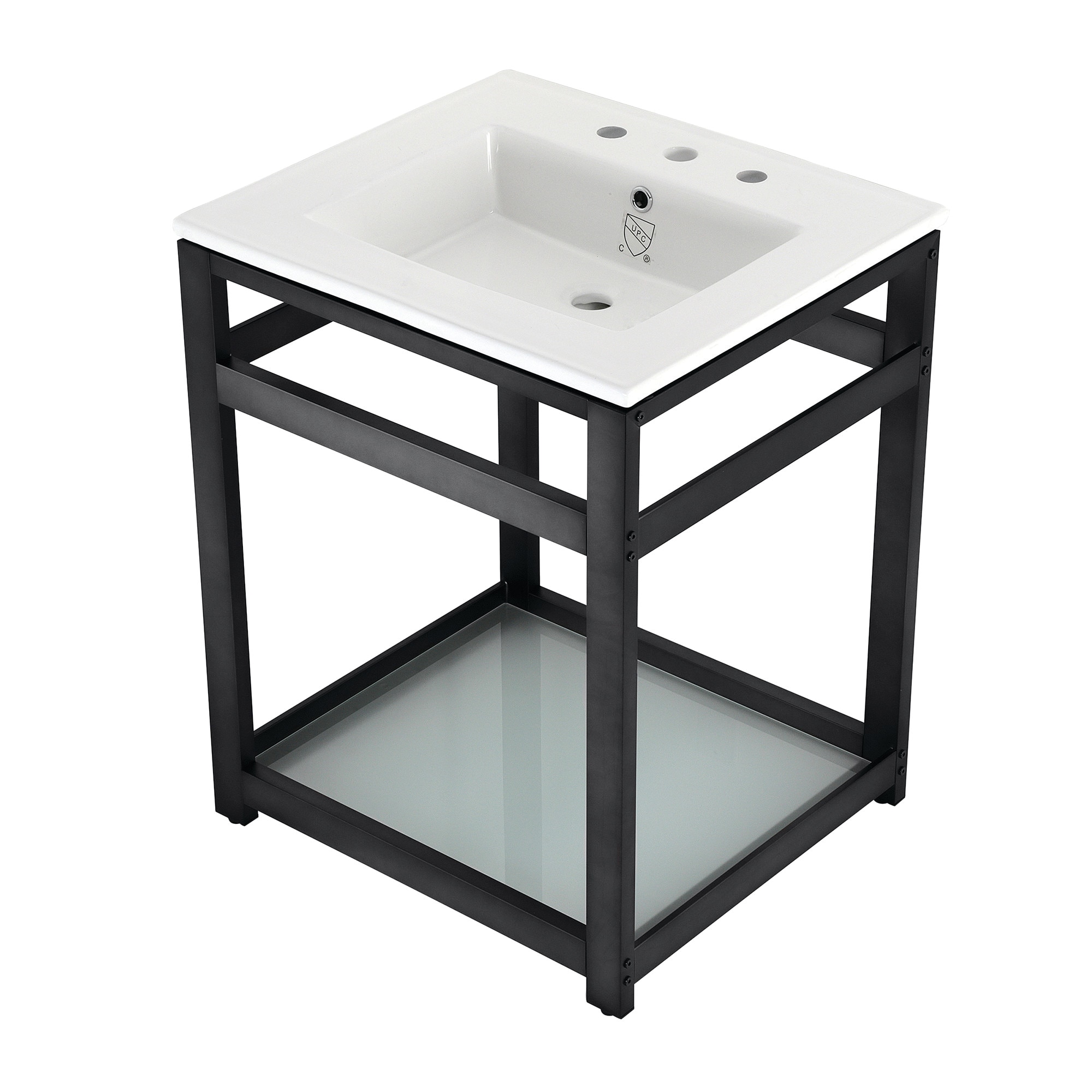 Kingston Brass WLVWP2522W8B0 Bath-Sink - View #2