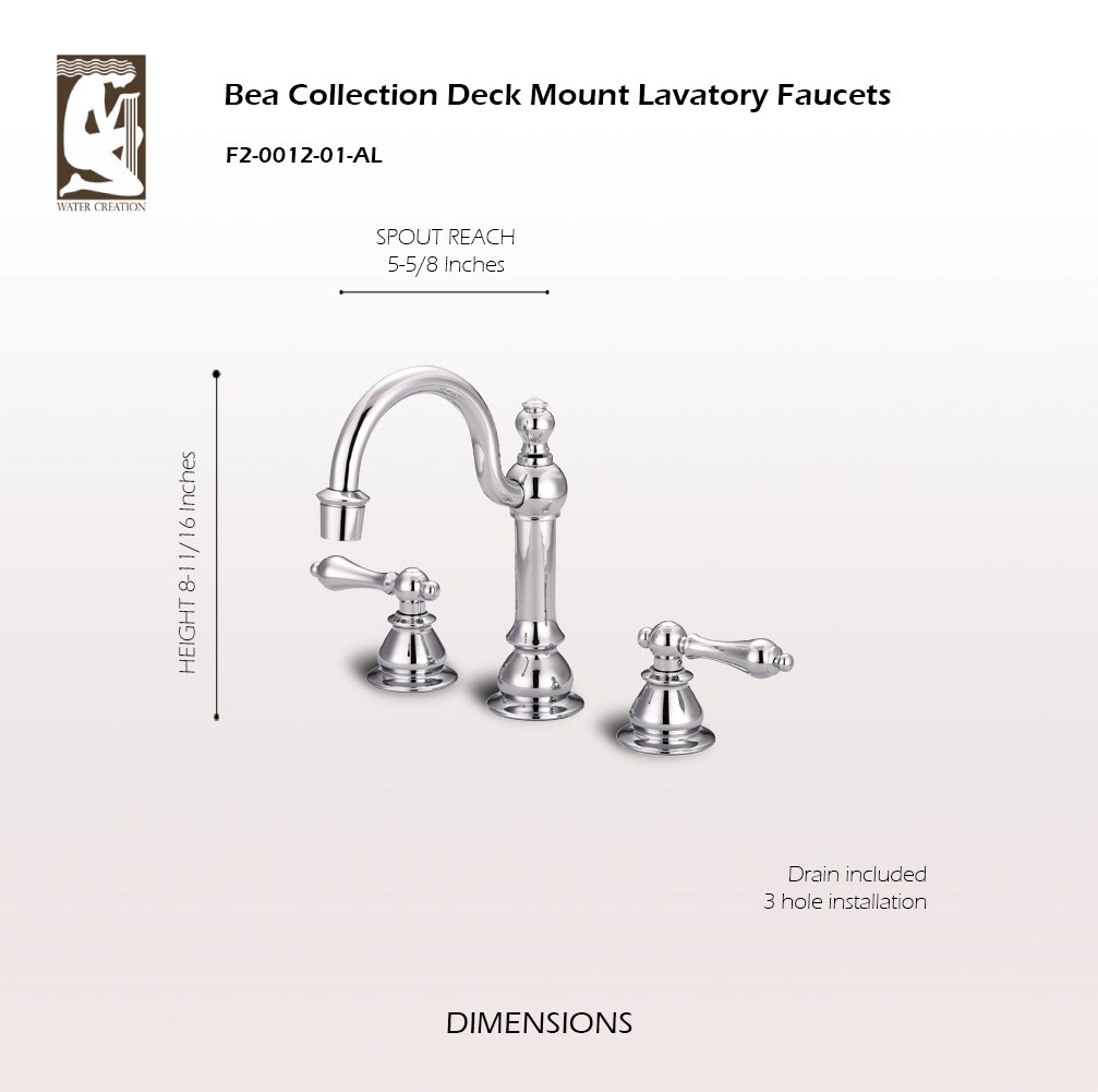 Water Creation F2-0012-01-AL Lavatory-Faucets - View #4