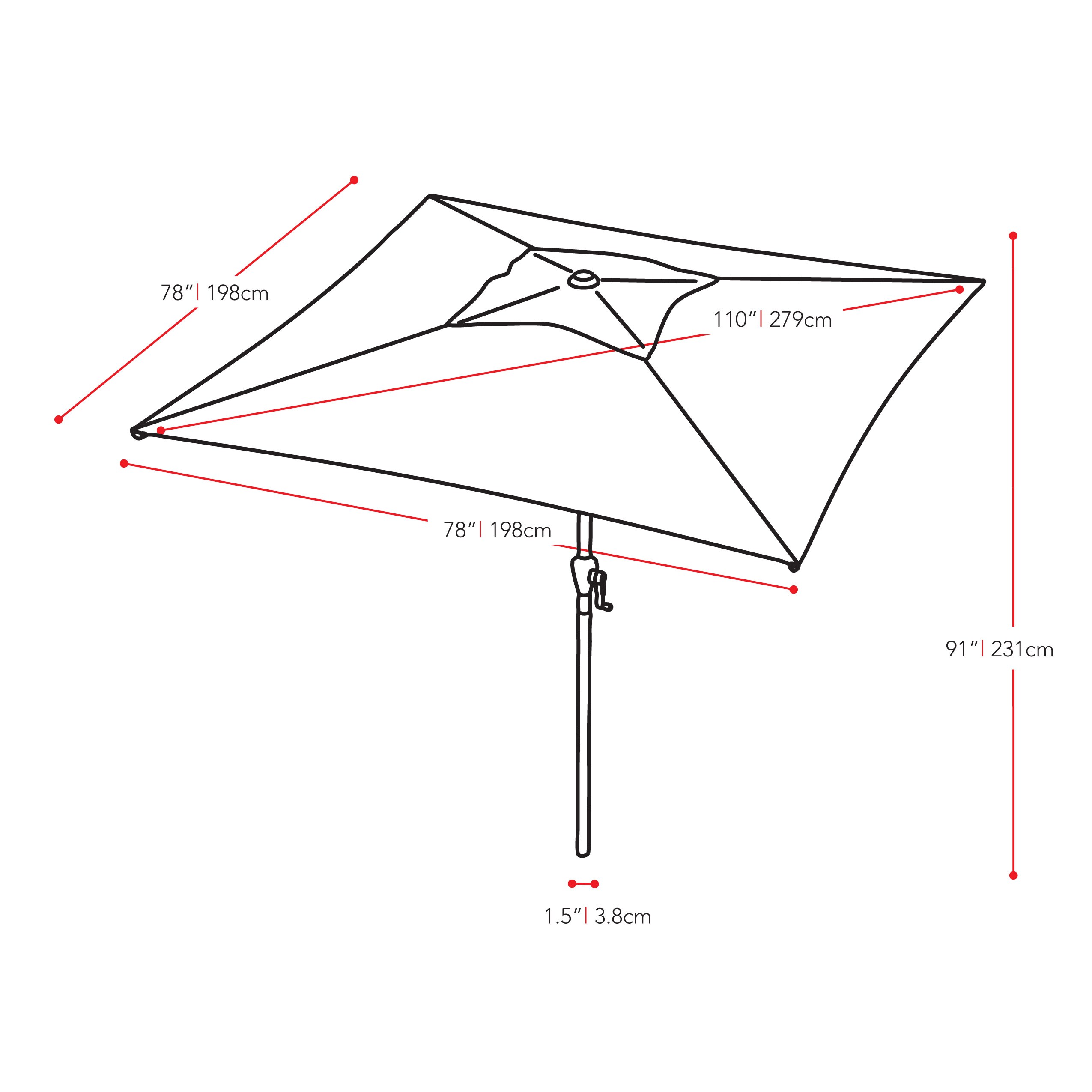 CorLiving PPU-301-U Umbrellas-2 - View #6