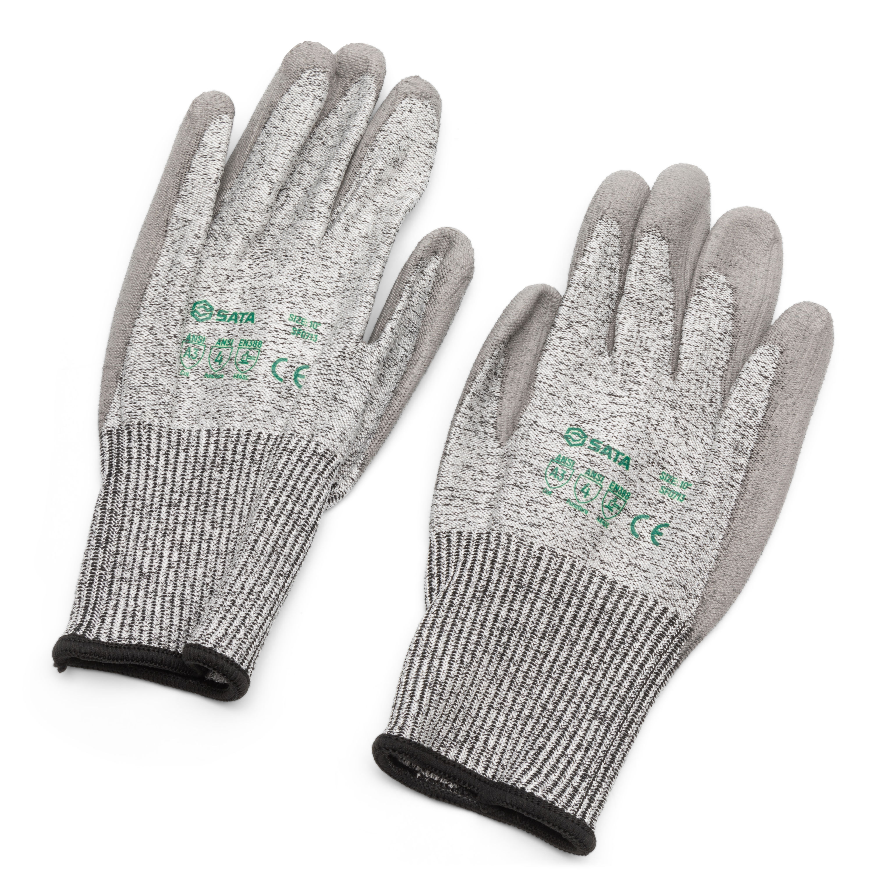 Memphis Dyneema Polyurethane Gloves, Large, White/Gray, Pair - Supply  Solutions