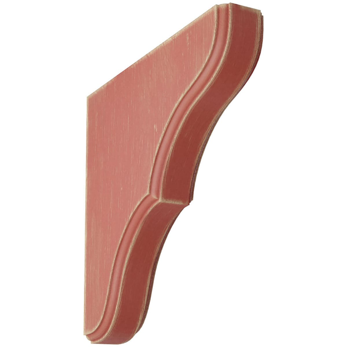 Ekena Millwork BKTWD02X10X10STRD Stratford 1-3/4-in x 10-in x 10-in Rubberwood Red Wood Standard Bracket