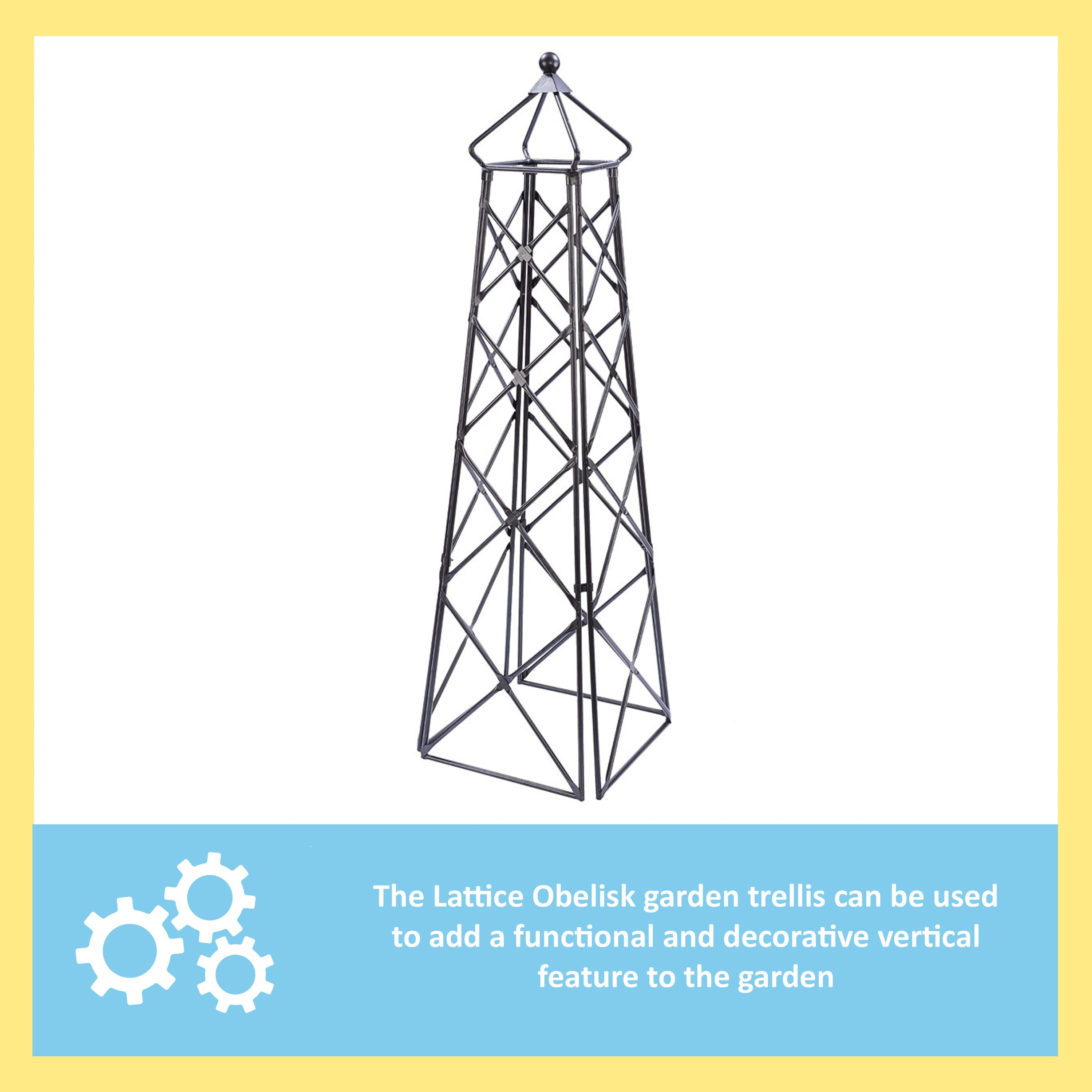 ACHLA Designs OBL-25 Garden-Trellis - View #6
