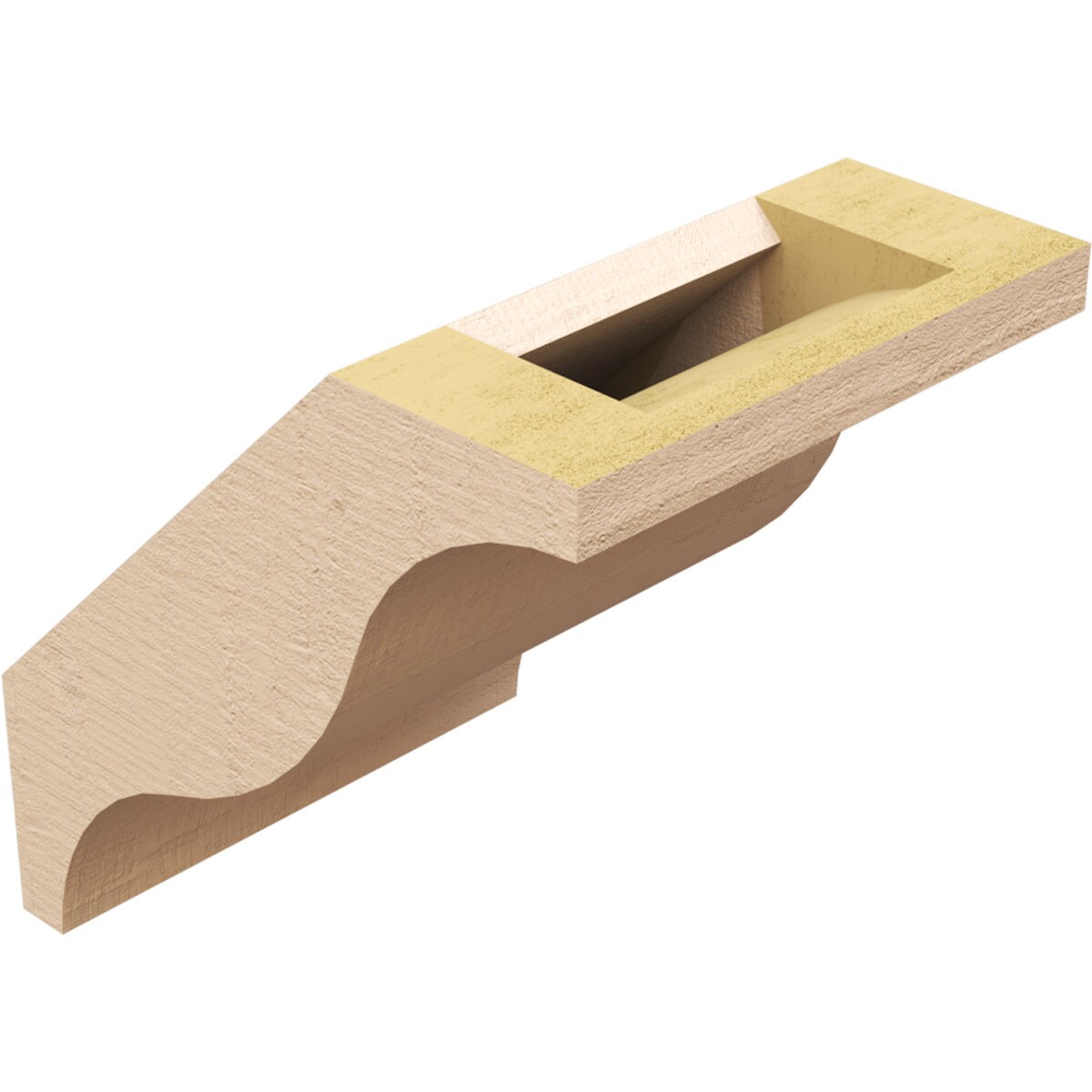 Ekena Millwork BRCUR05X06X06FSTRCPR braces - View #6