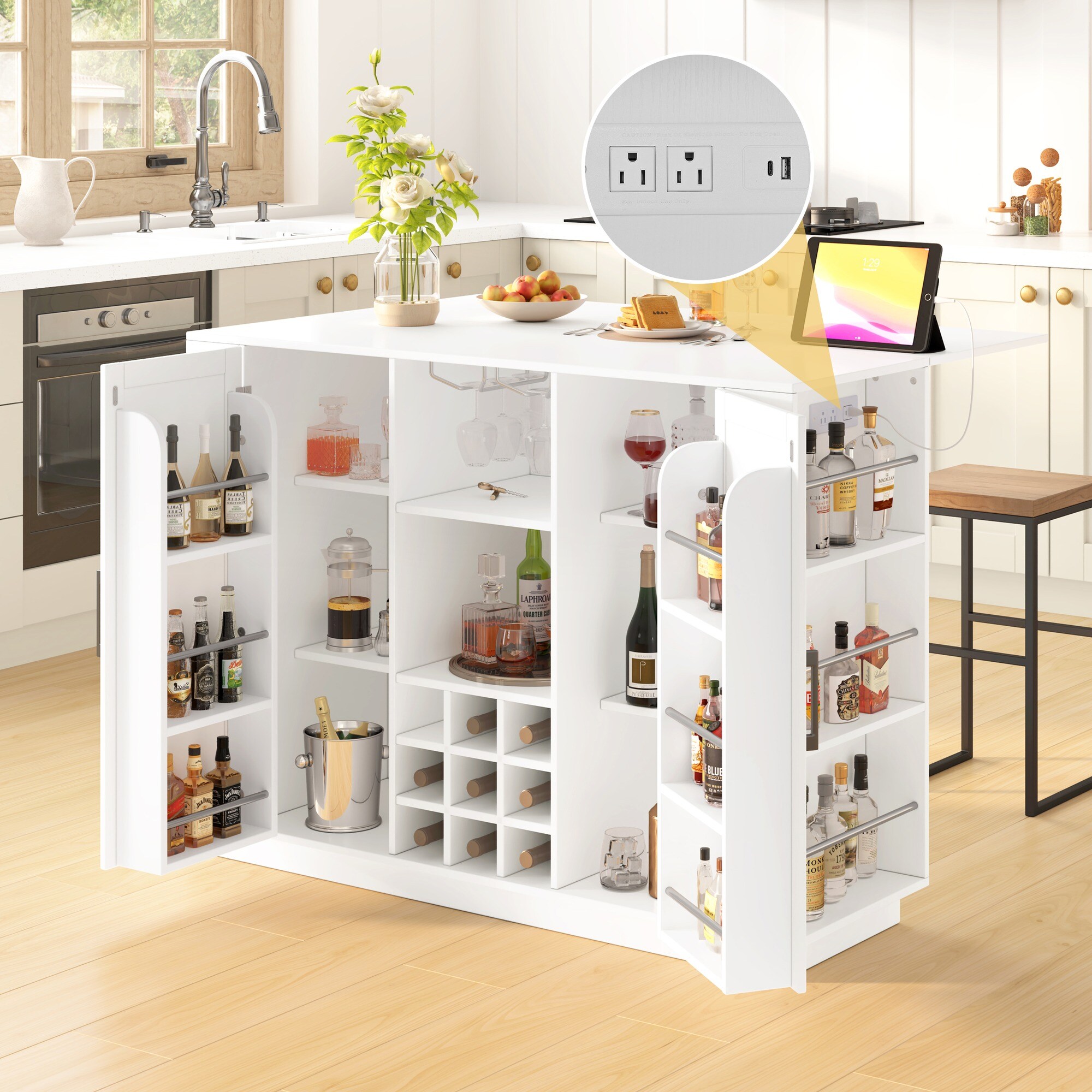 HyperDrop Cart W-N711P437715K Wine-Racks - View #2