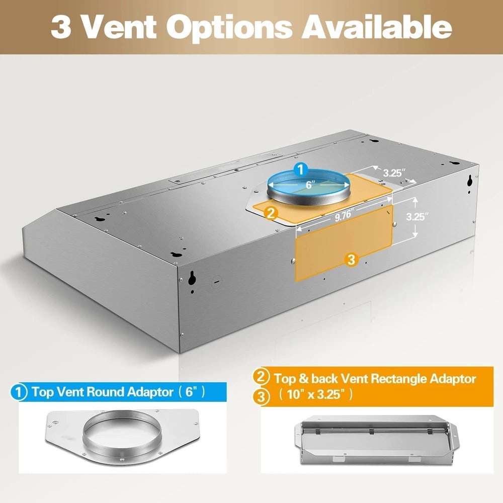 Envelor GSG-RH70475BTGSA-1 Undercabinet-Range-Hoods - View #4