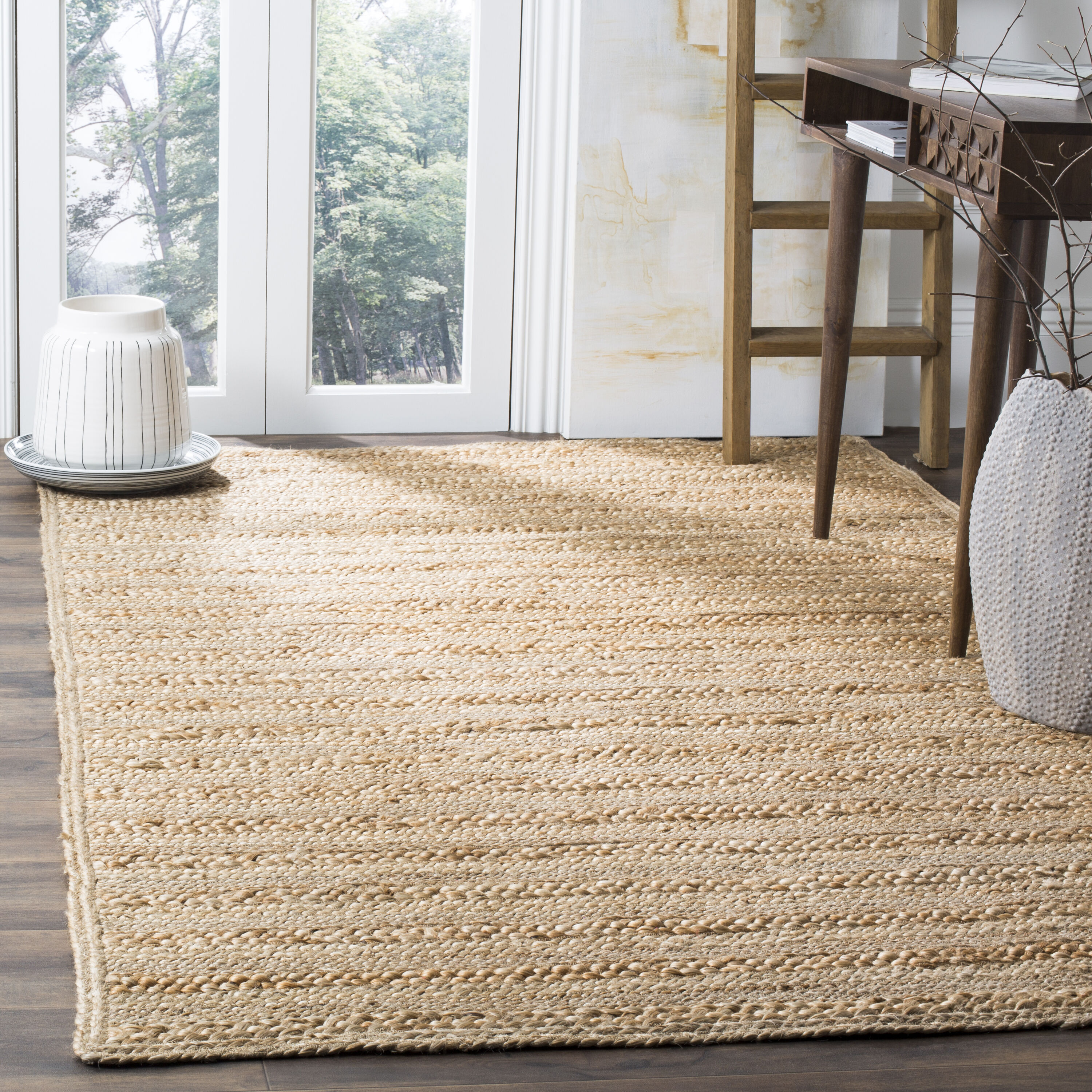 Safavieh Natural Fiber 871A Natural 5 x 8 Rectangular Area rug in