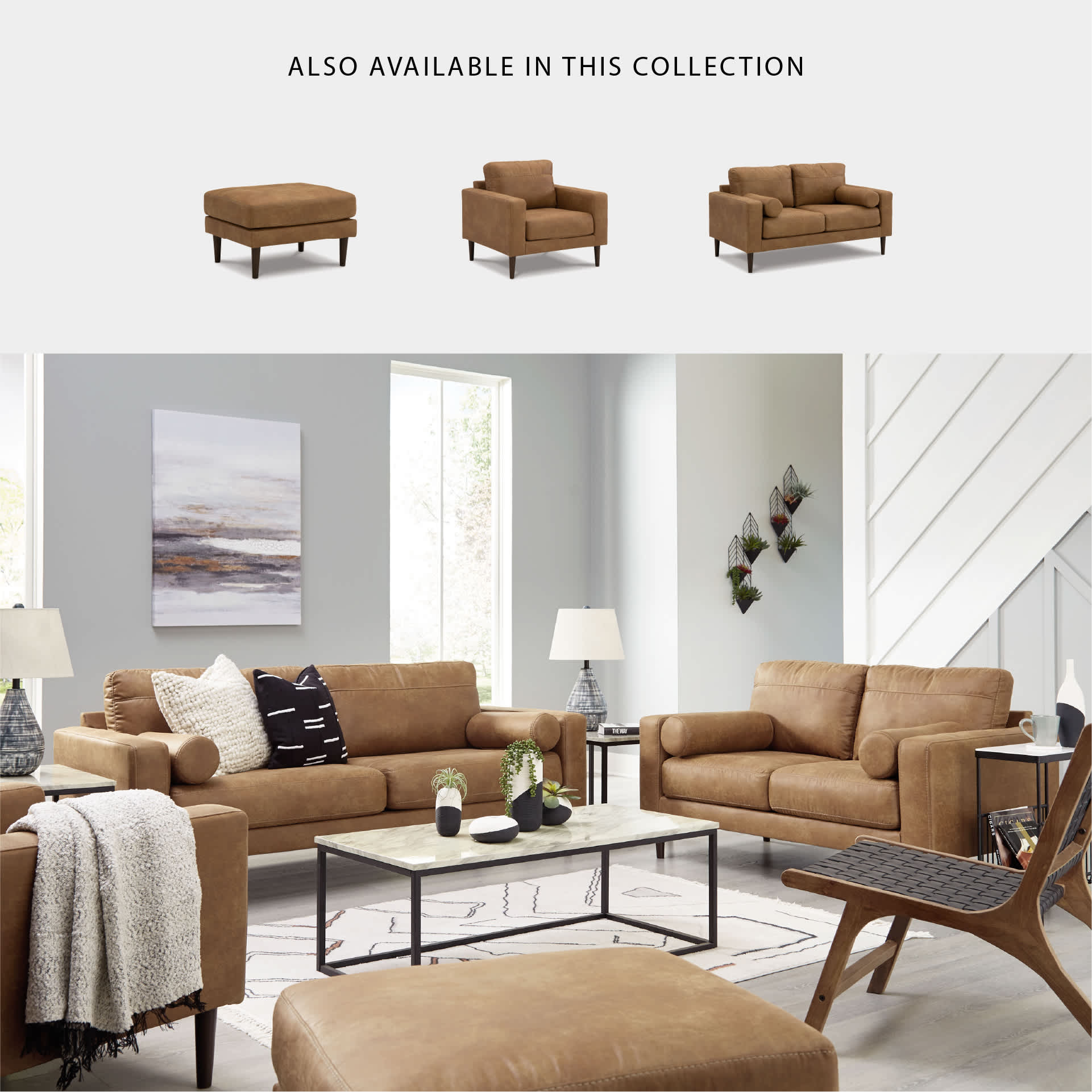 Signature Design by Ashley 4100214 Indoor-Ottomans - View #4