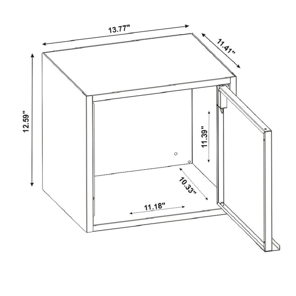 Manhattan Comfort 4-12GMC1 Wall-Mounted-Shelving - View #3