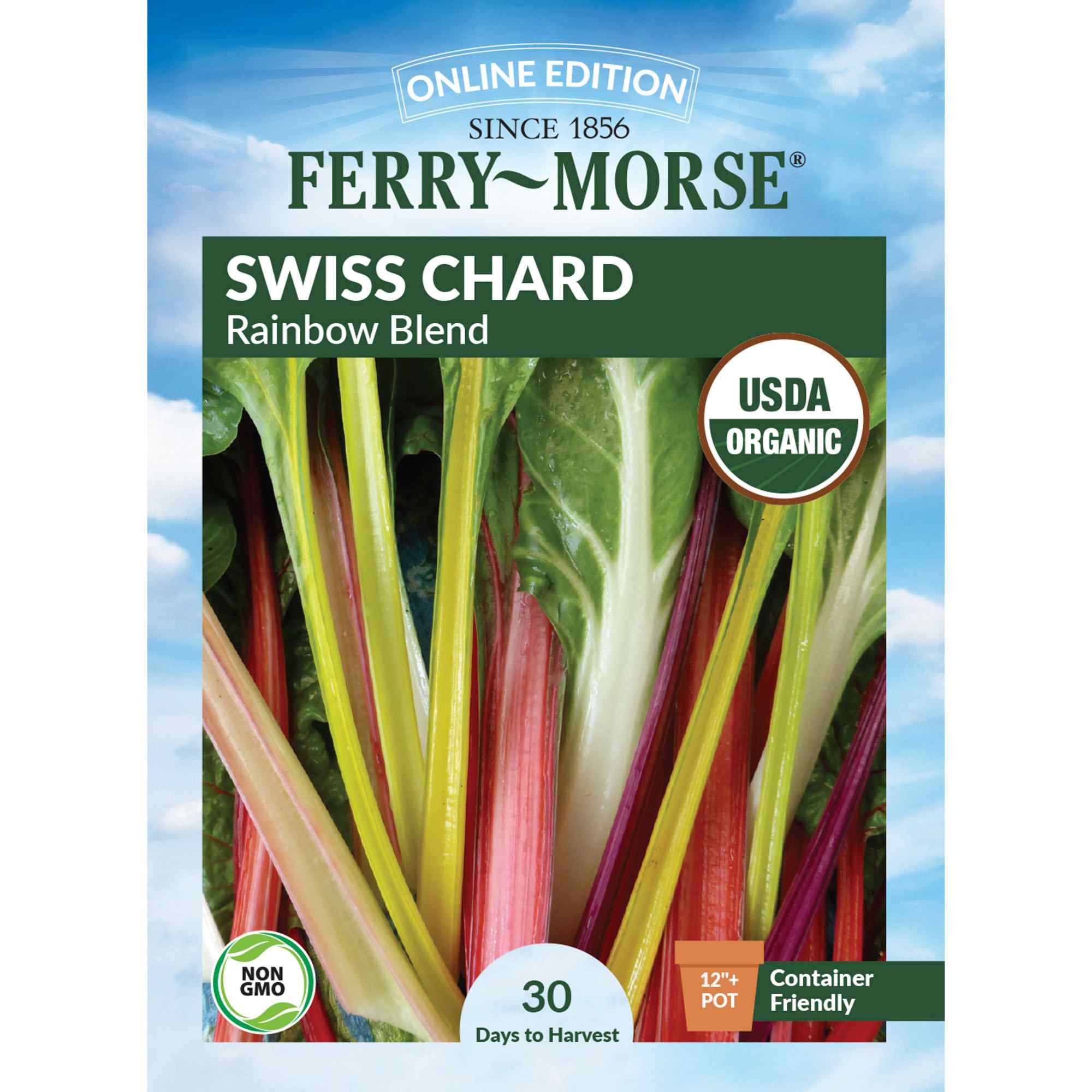 Ferry-Morse LC25.0800 Organic Swiss Chard Seeds 1.6 Gram(s)