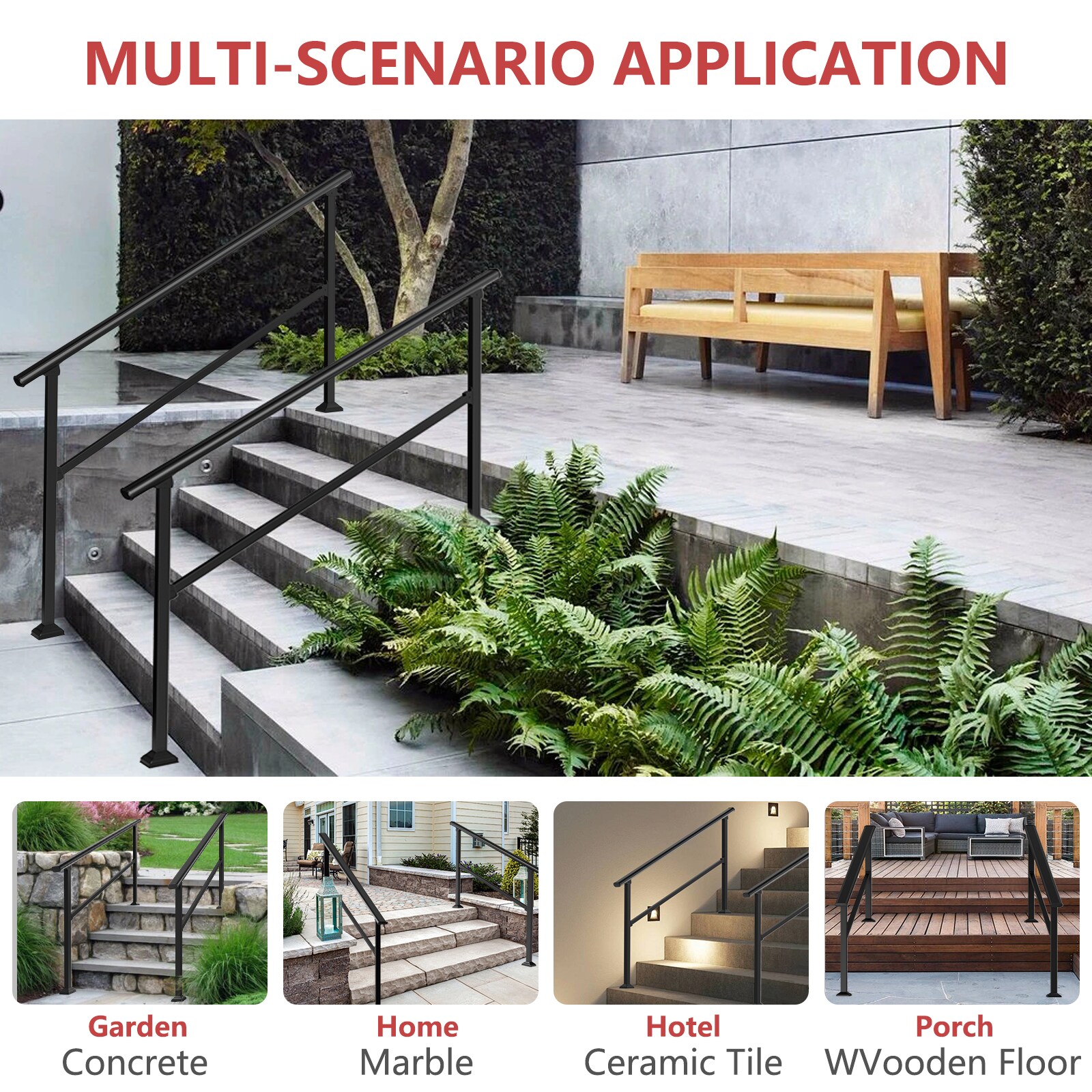 LOVMOR 3 STEP HAND RAILS railings - View #10