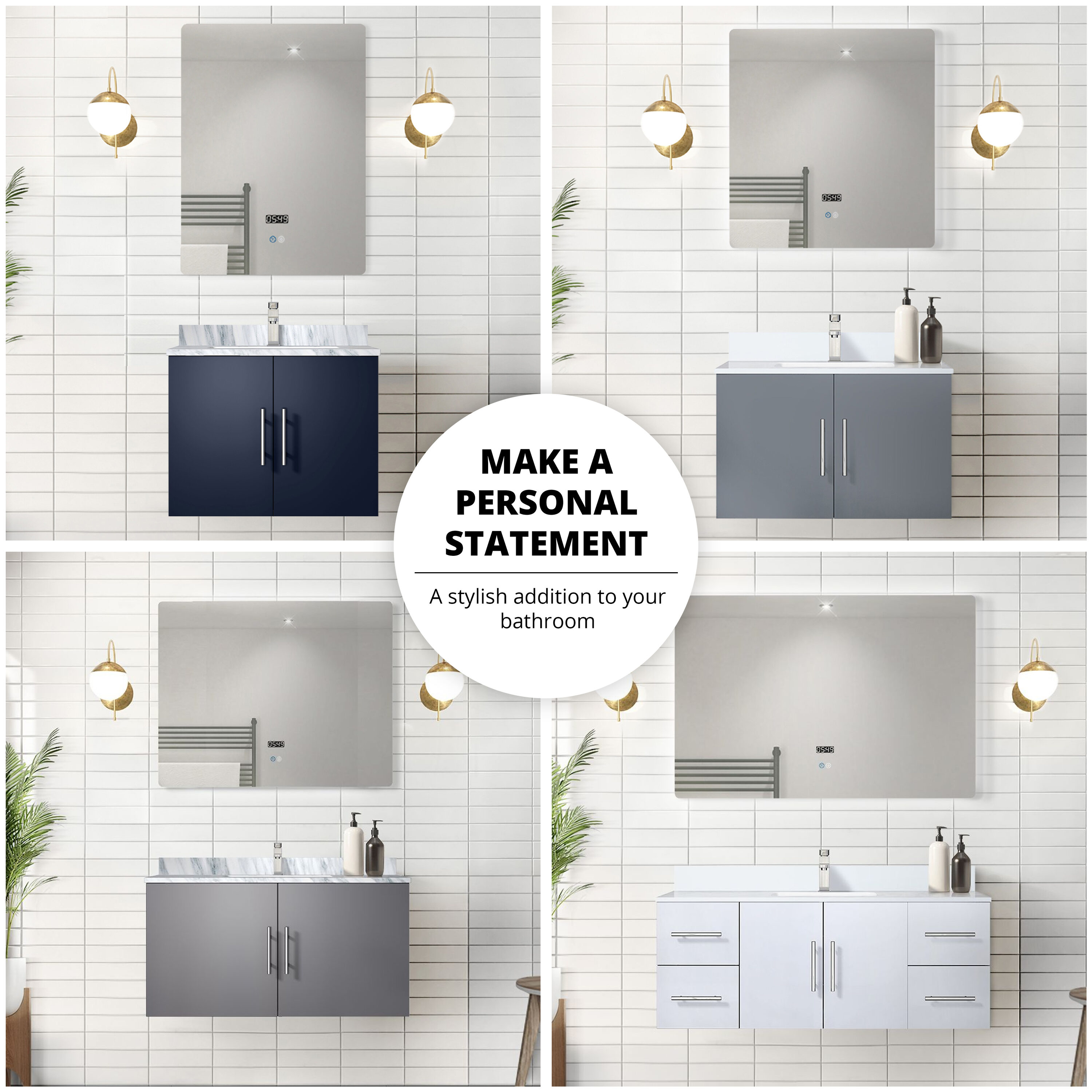 Lexora LVG30SB310 Bath-Vanity-Combo - View #9