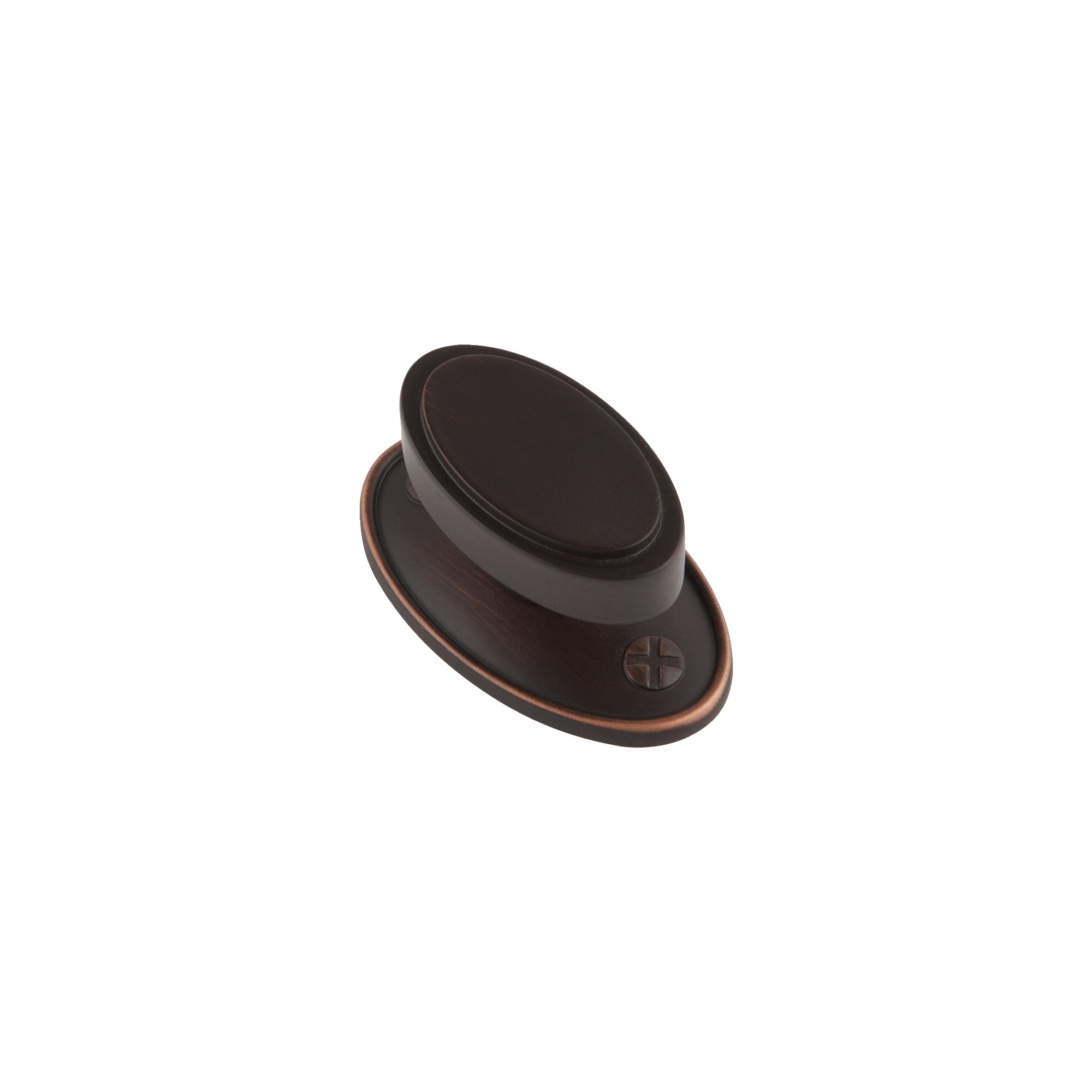 Sumner Street Home Hardware RL060421 Ovaline 2-in Oil-Rubbed Bronze Oval Modern Cabinet Knob