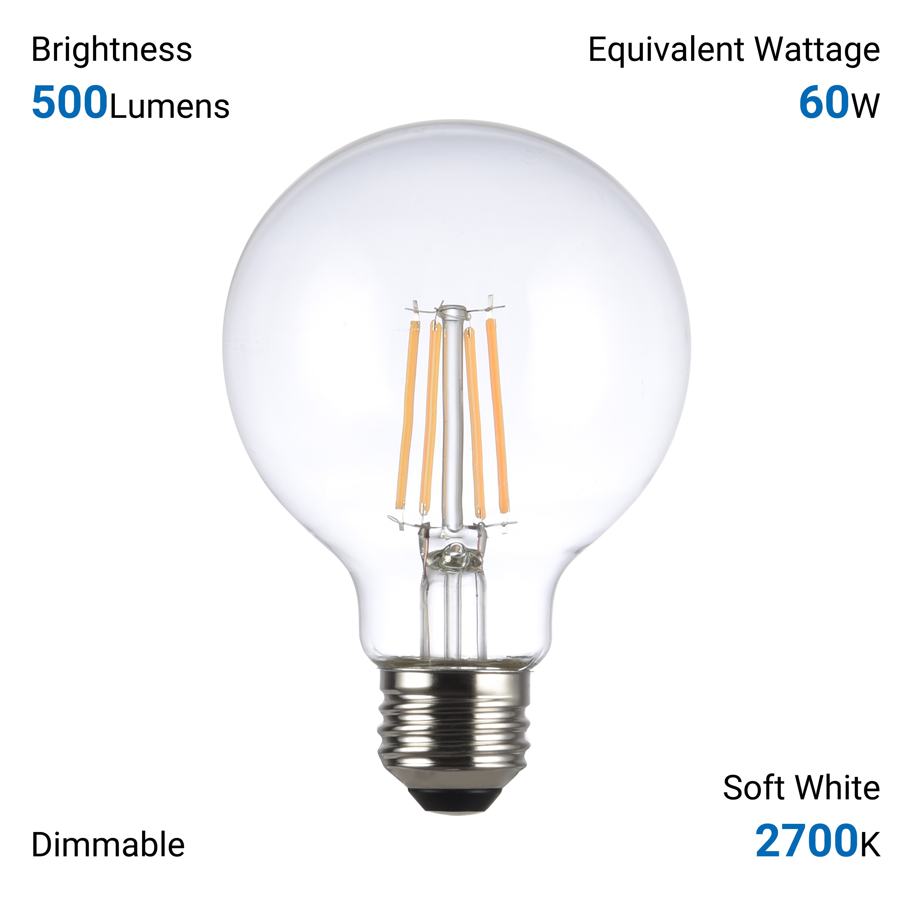 Utilitech G25D4.5WCL27K8PK Dec-Led-Light-Bulbs - View #5