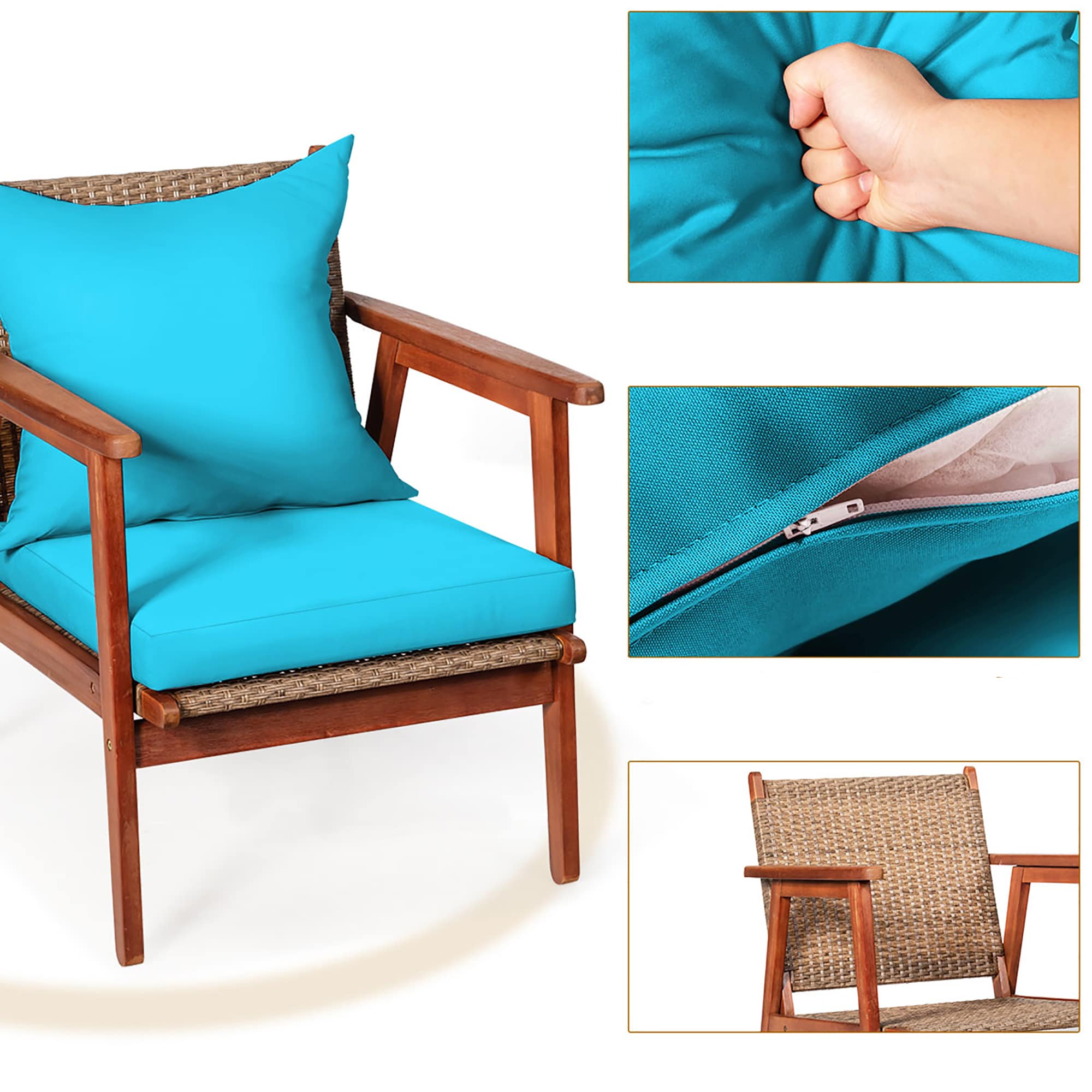 Costway HW68969TU+ Patio-Conversation-Sets - View #3