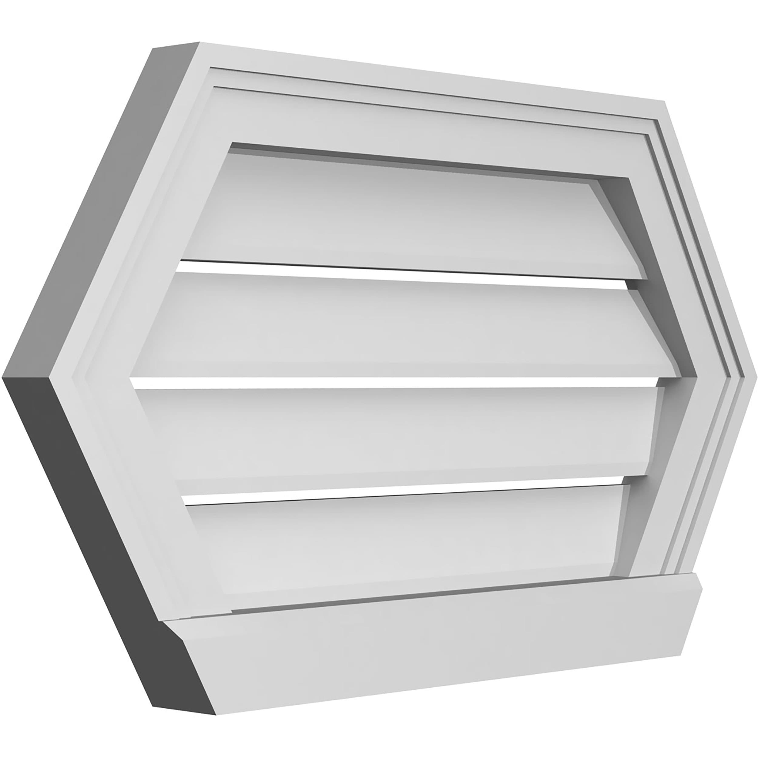 Ekena Millwork GVPHP24X1403SF Gable-Vents - View #2