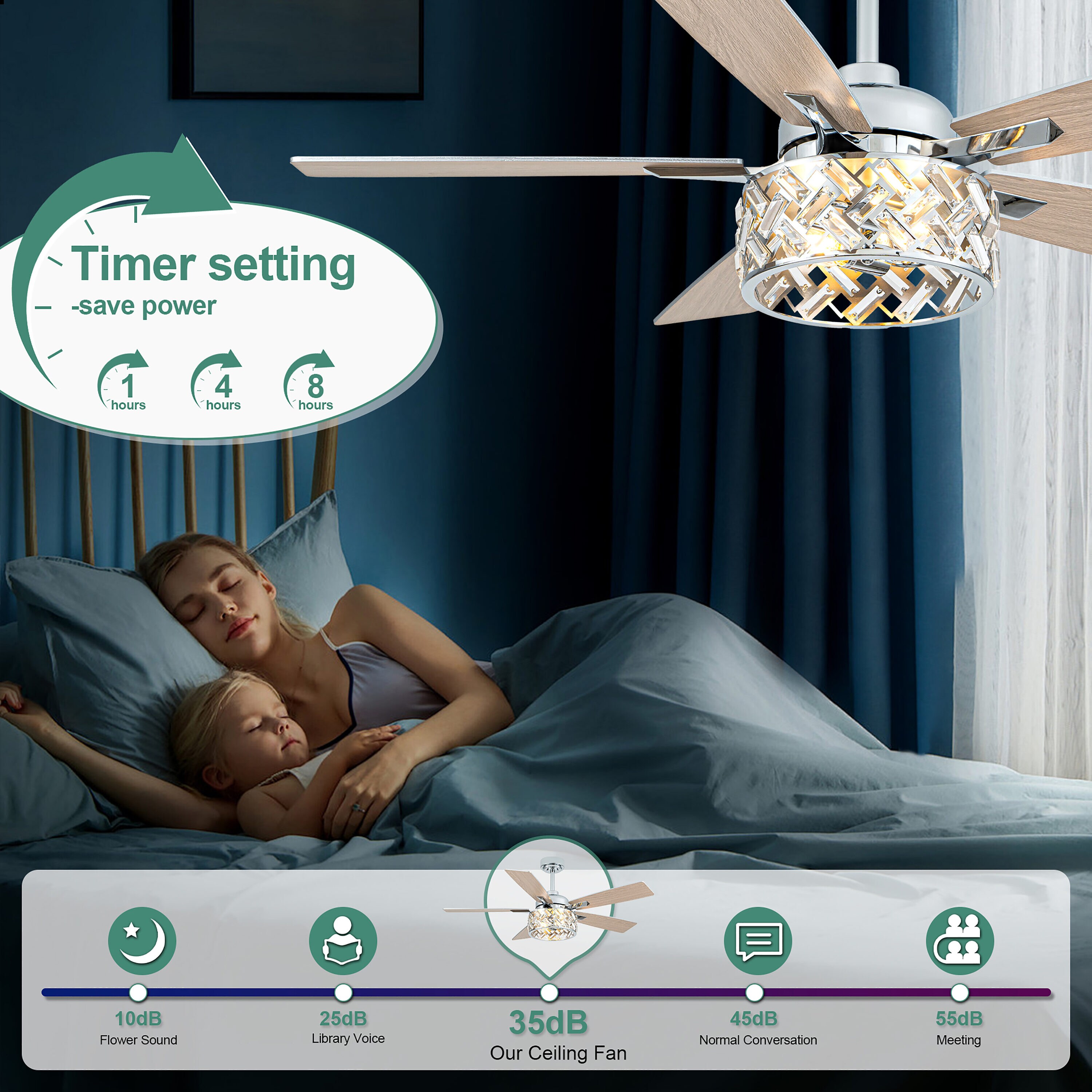Cusp Barn CS52P28MD Ceiling-Fans - View #5